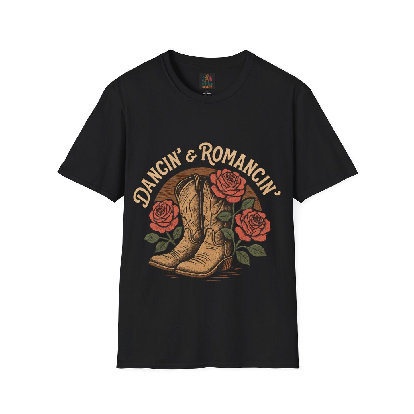 Dancin' & Romancin' Womens tee - Cowgirltops.com