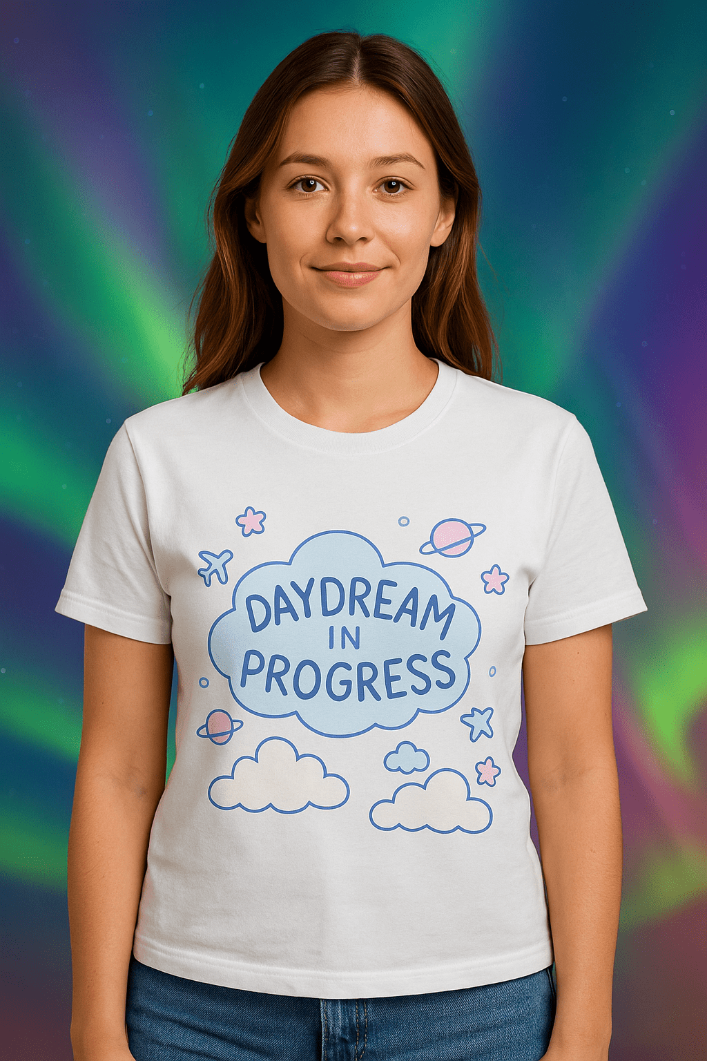 Daydream in Progress Women’s Tee - Cowgirltops.com