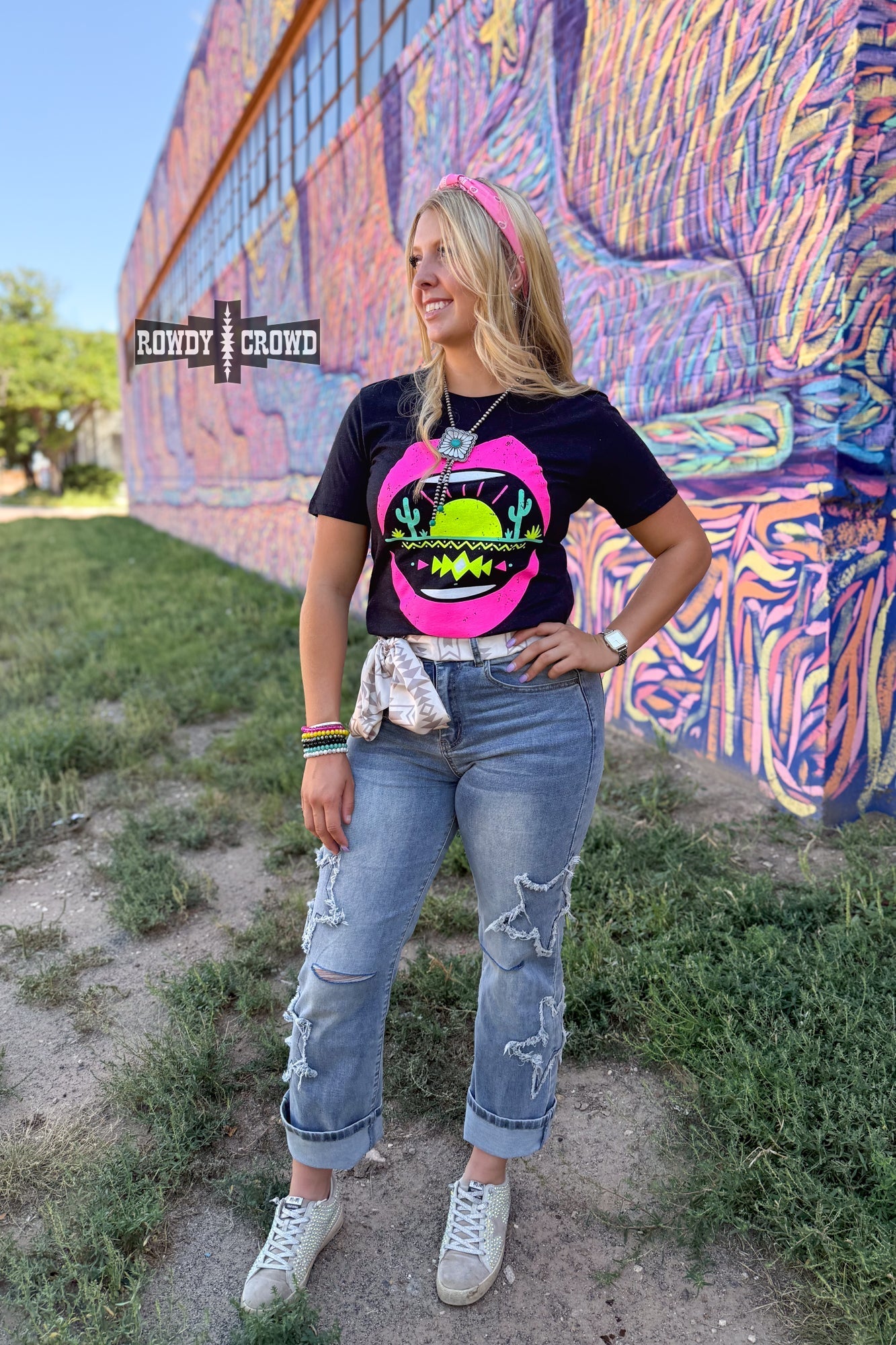 Desert Lips Tee - Cowgirltops.com