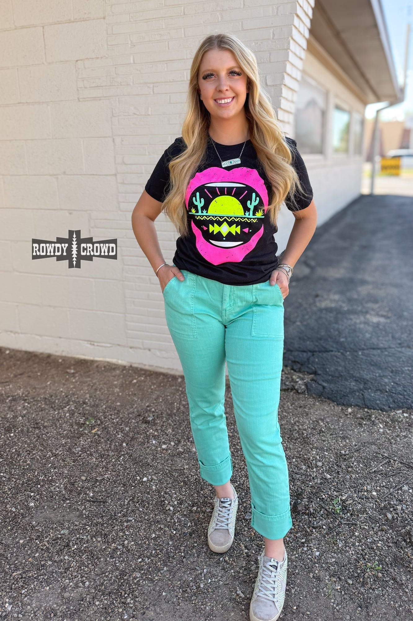 Desert Lips Tee - Cowgirltops.com