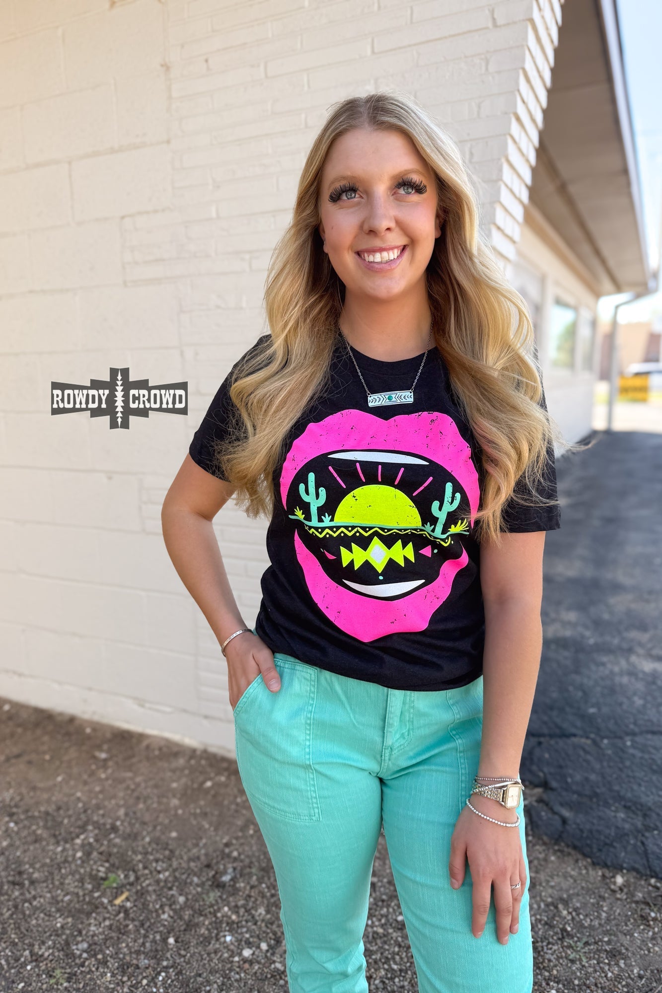 Desert Lips Tee - Cowgirltops.com