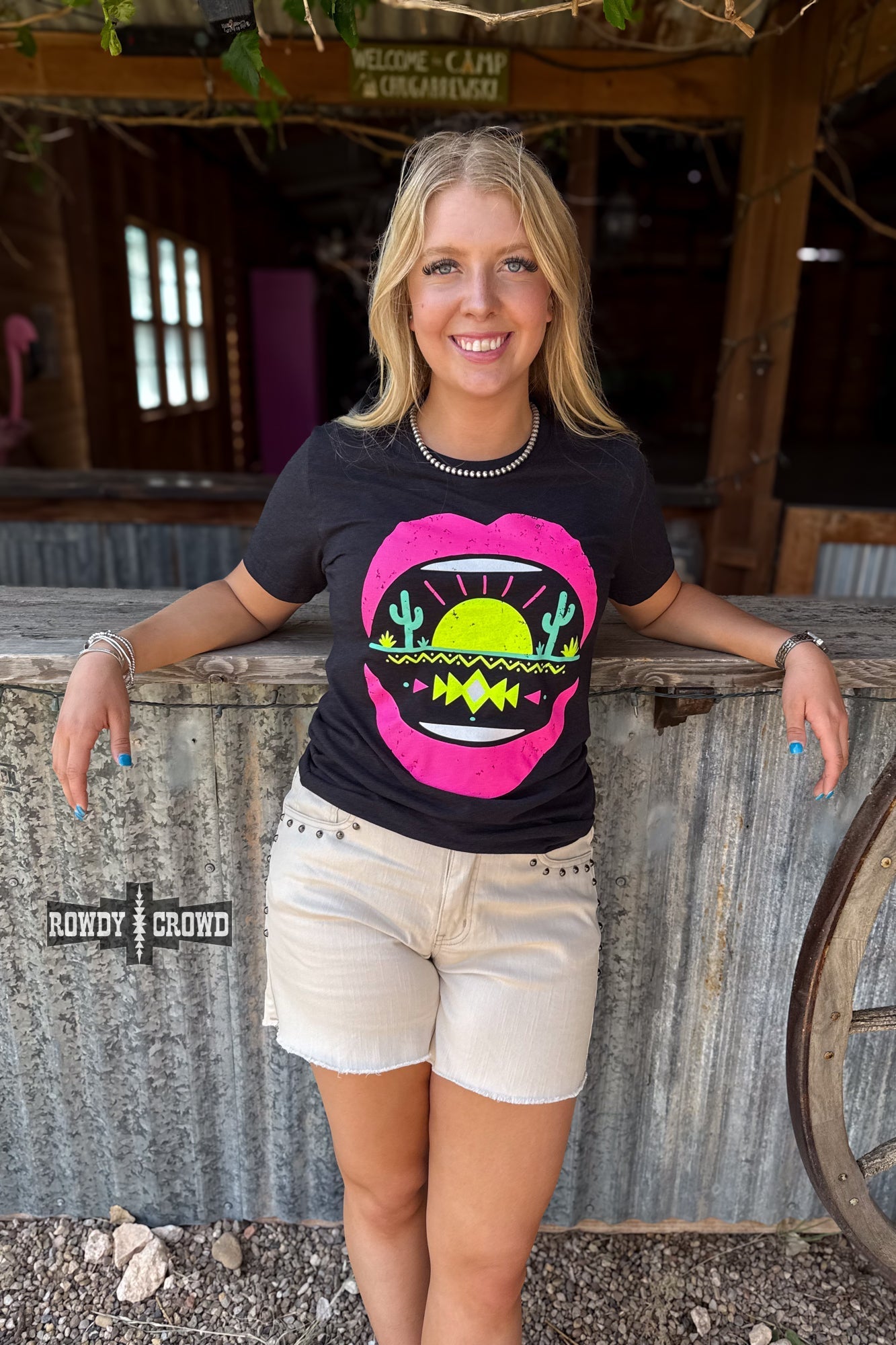 Desert Lips Tee - Cowgirltops.com