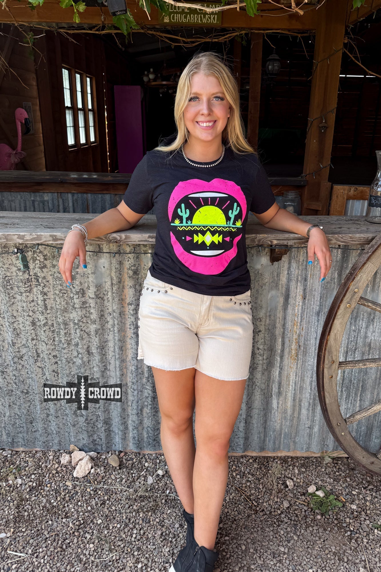 Desert Lips Tee - Cowgirltops.com
