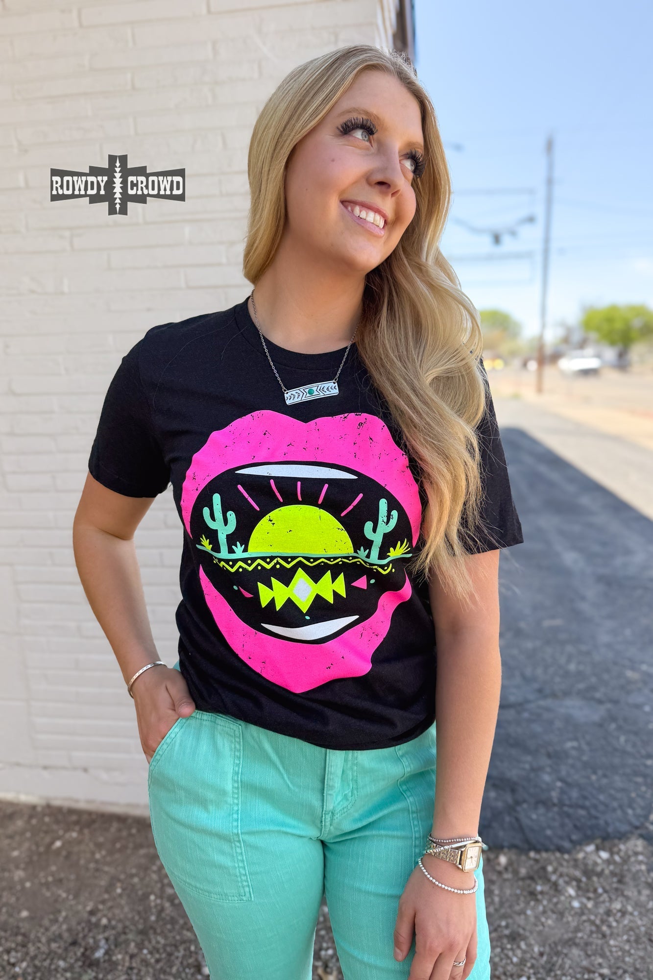 Desert Lips Tee - Cowgirltops.com