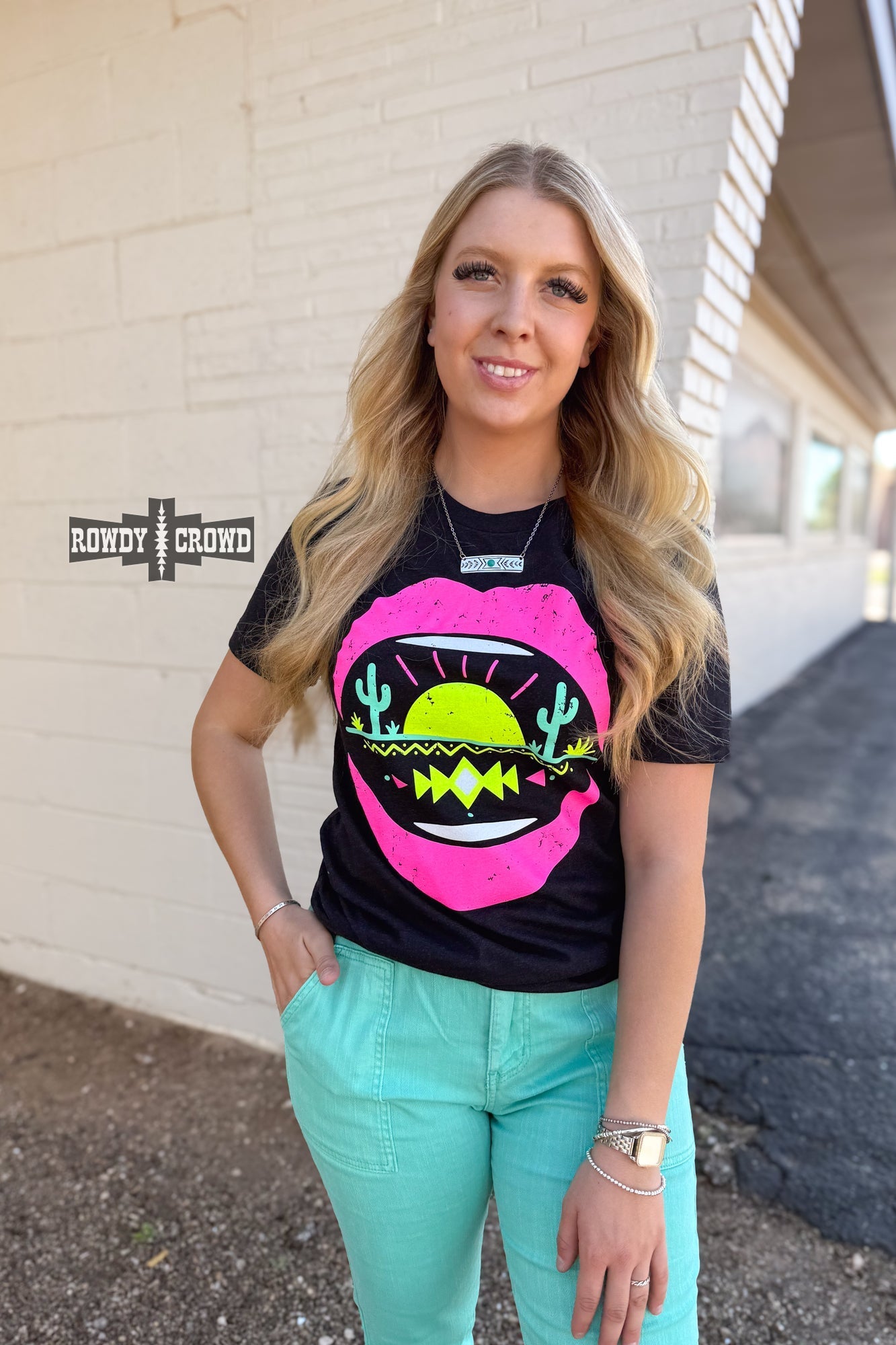 Desert Lips Tee - Cowgirltops.com