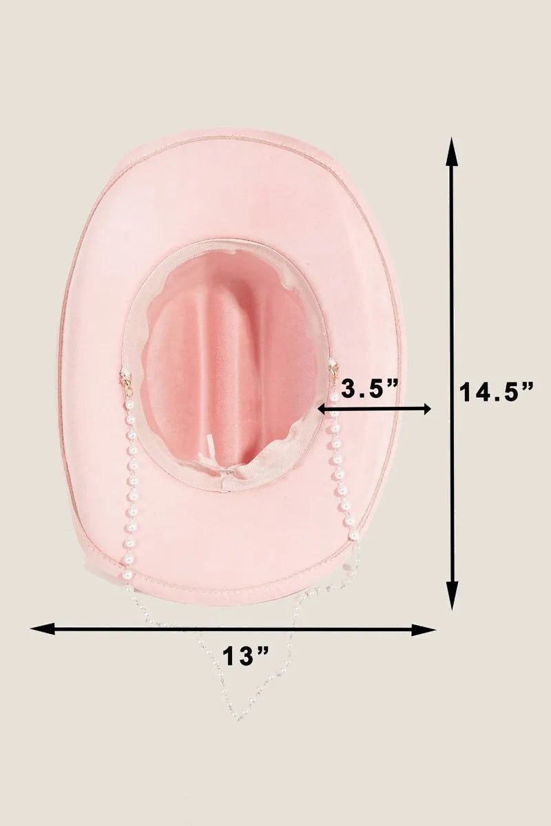 Fame Ornate Band Cowboy Hat - Cowgirltops.com