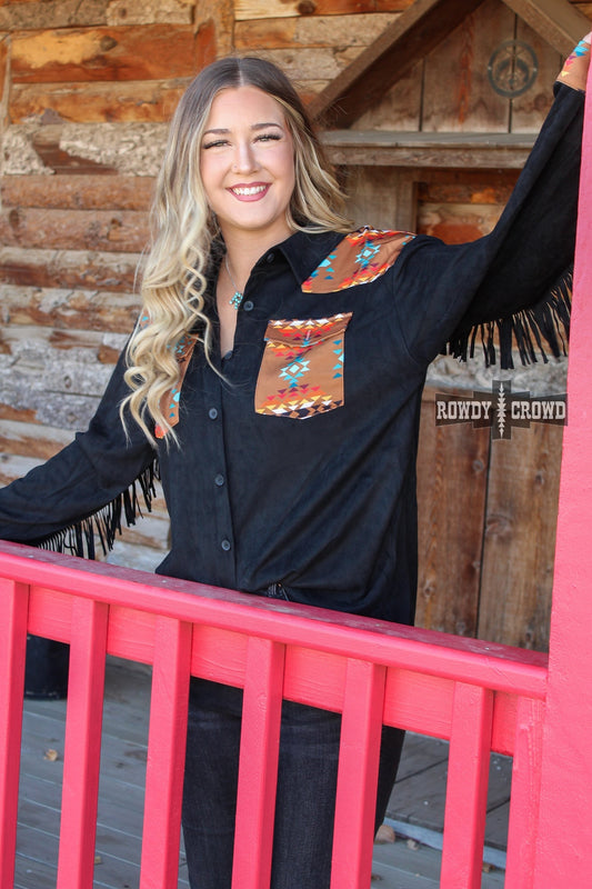 Flatland Fringe Button Up - Cowgirltops.com