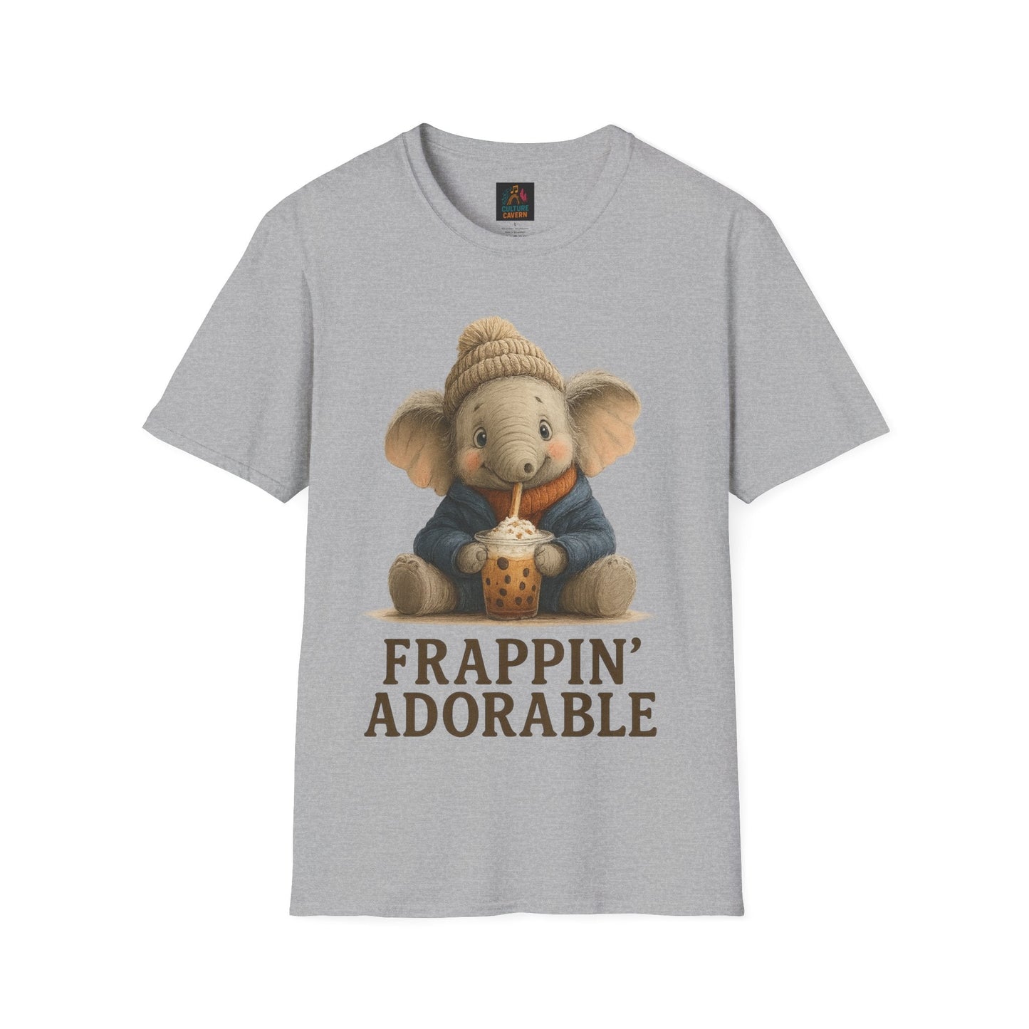 Frappin' Adorable Elephant T-Shirt - Cowgirltops.com