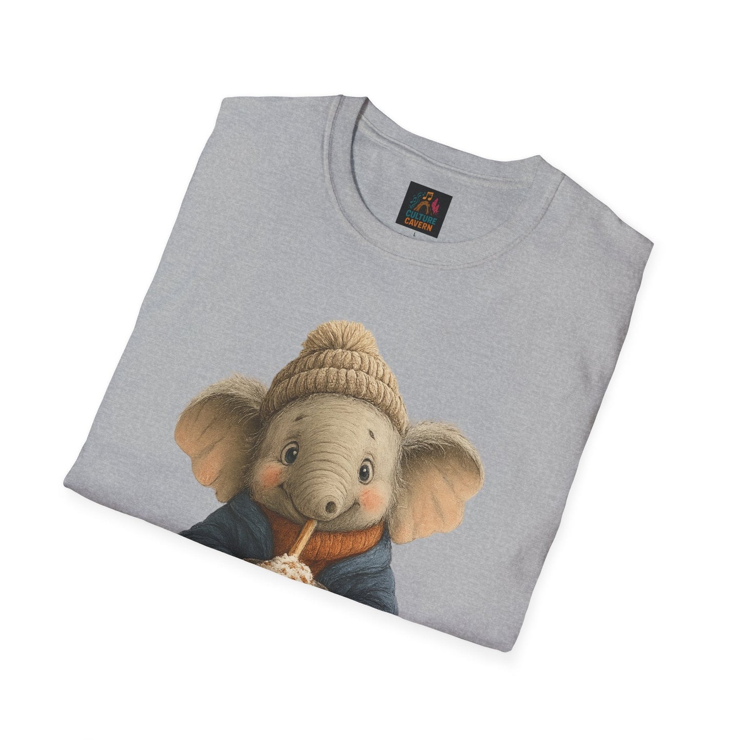 Frappin' Adorable Elephant T-Shirt - Cowgirltops.com