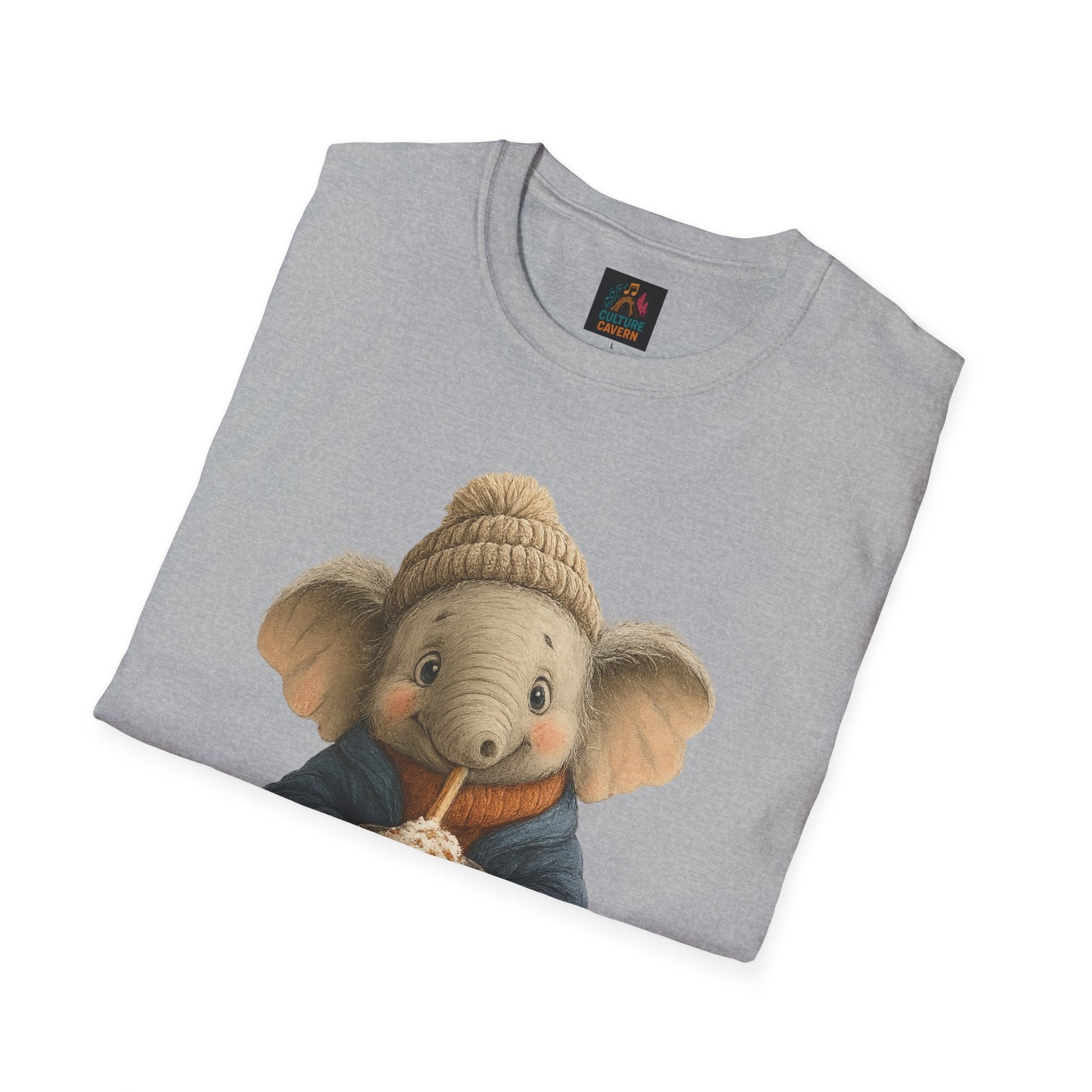 Frappin' Adorable Elephant T-Shirt - Cowgirltops.com