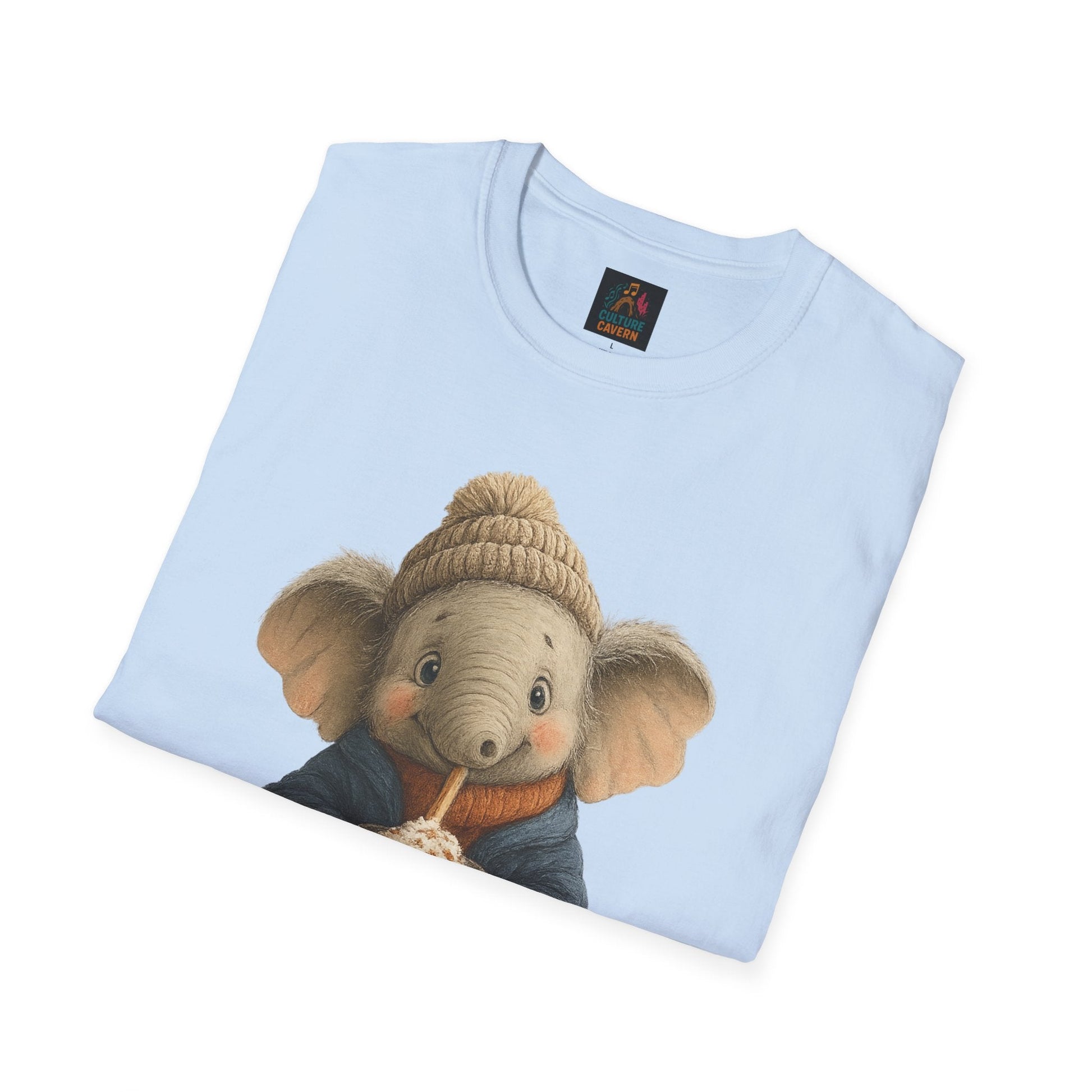 Frappin' Adorable Elephant T-Shirt - Cowgirltops.com