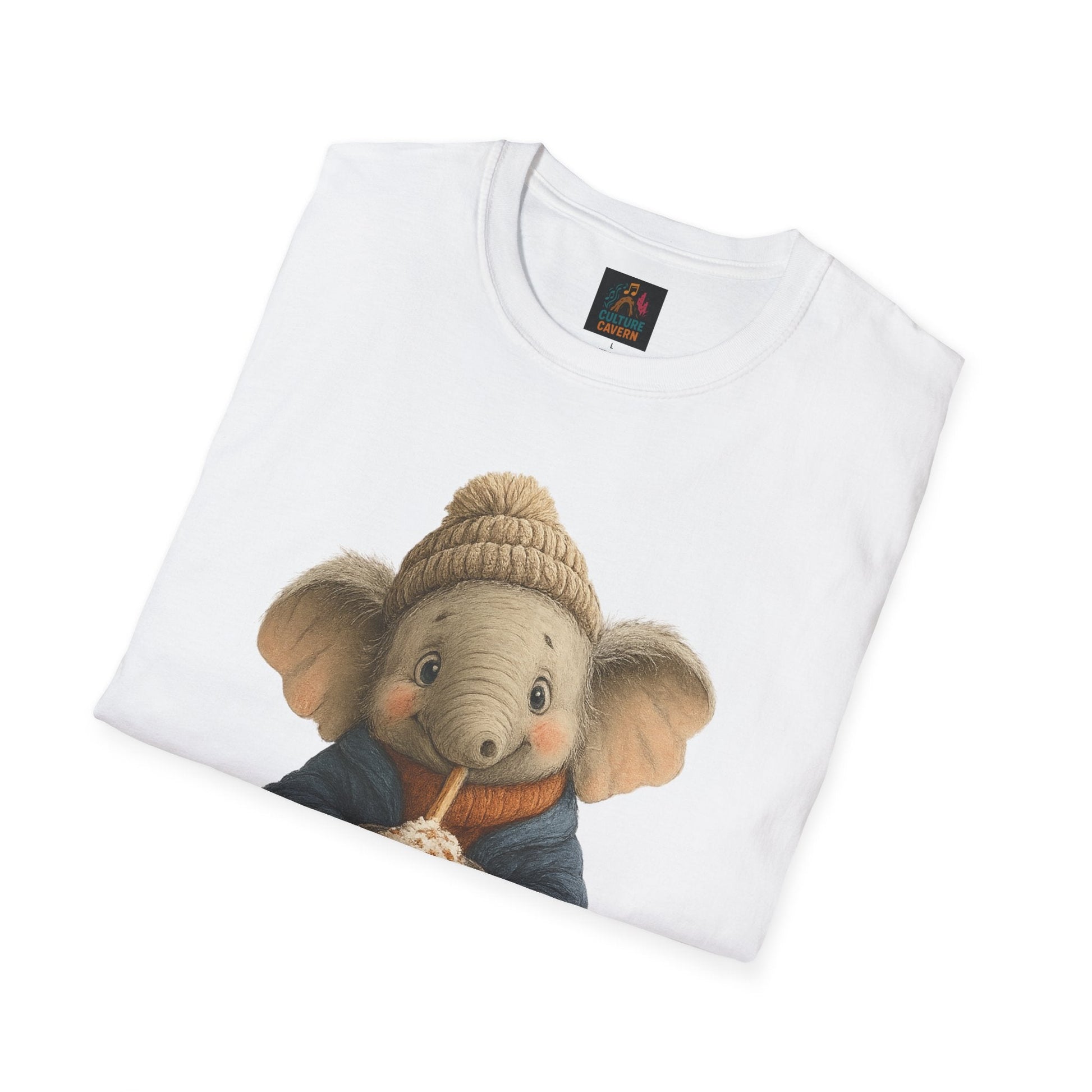 Frappin' Adorable Elephant T-Shirt - Cowgirltops.com