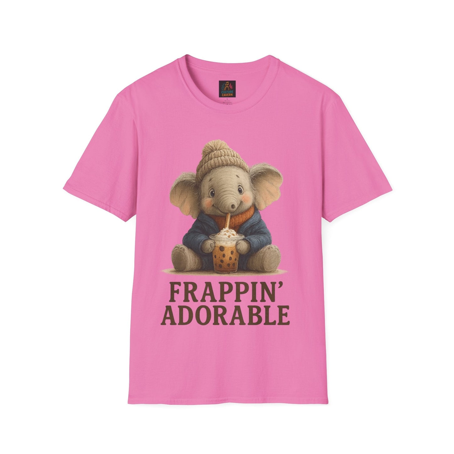 Frappin' Adorable Elephant T-Shirt - Cowgirltops.com
