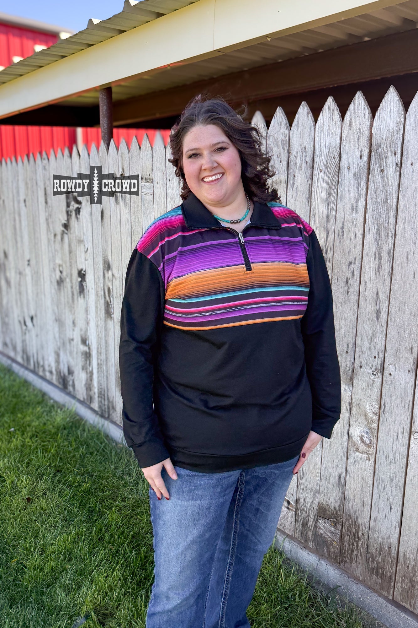 Gaucho Half Zip - Cowgirltops.com