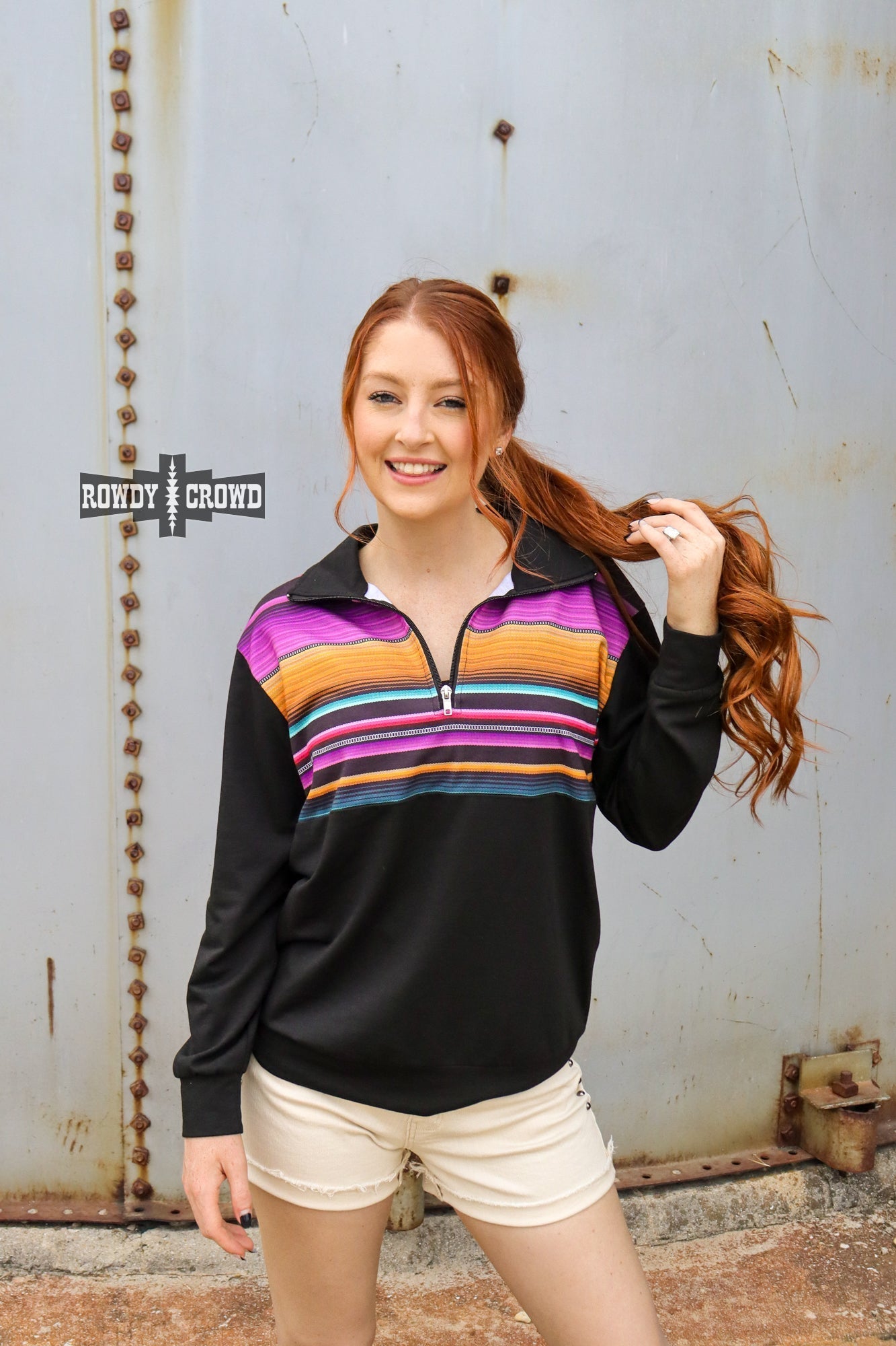 Gaucho Half Zip - Cowgirltops.com