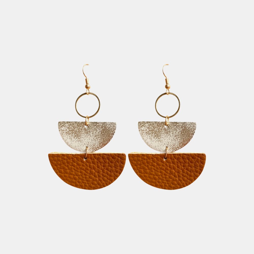 Geometrical Shape Dangle Earrings - Cowgirltops.com