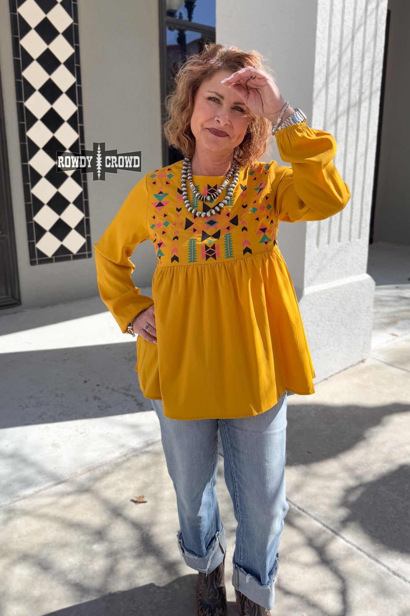 Guadalupe Blouse - Cowgirltops.com