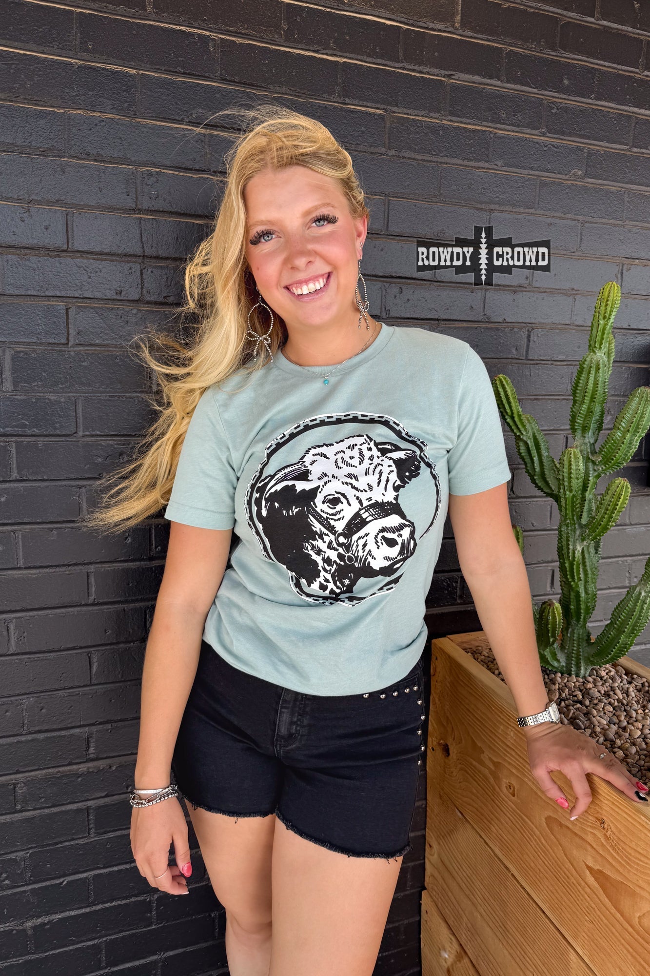Happy Hereford Tee - Cowgirltops.com