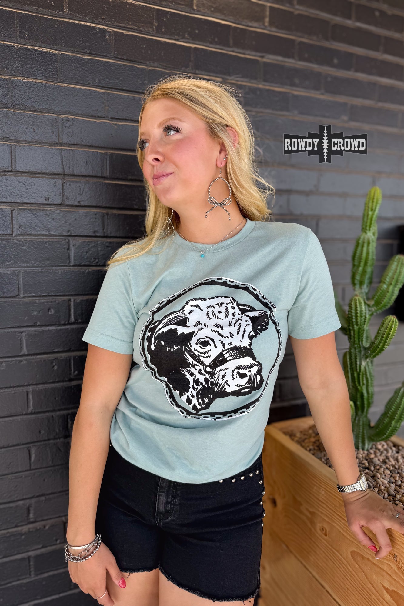 Happy Hereford Tee - Cowgirltops.com