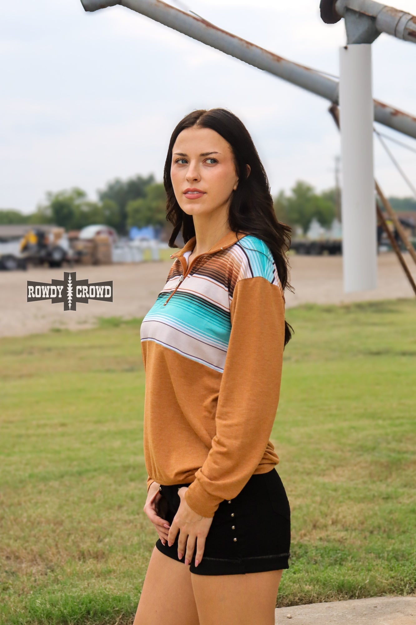 Herdsman Half Zip - Cowgirltops.com