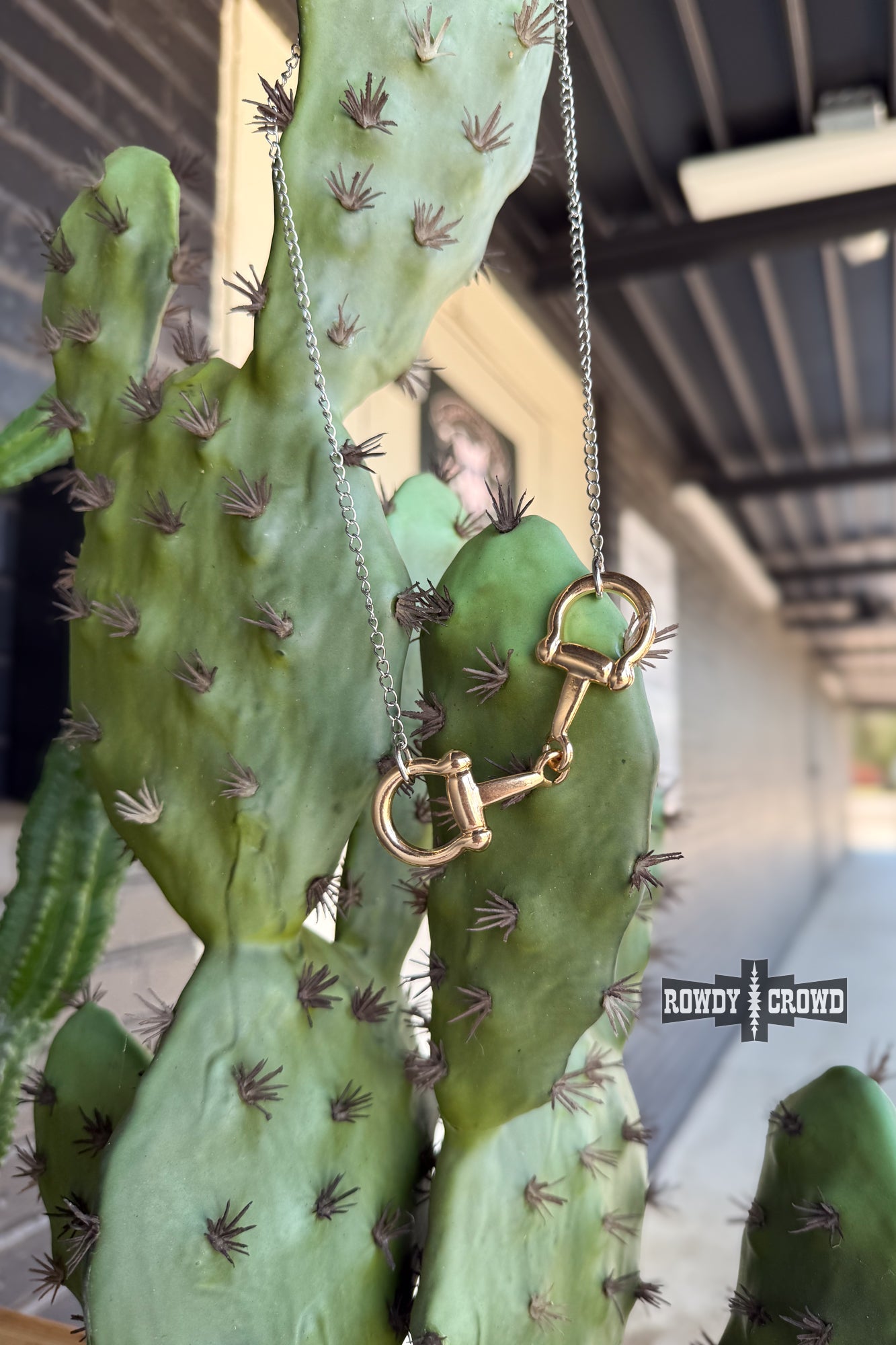 Hey Cowboy Necklace - Cowgirltops.com