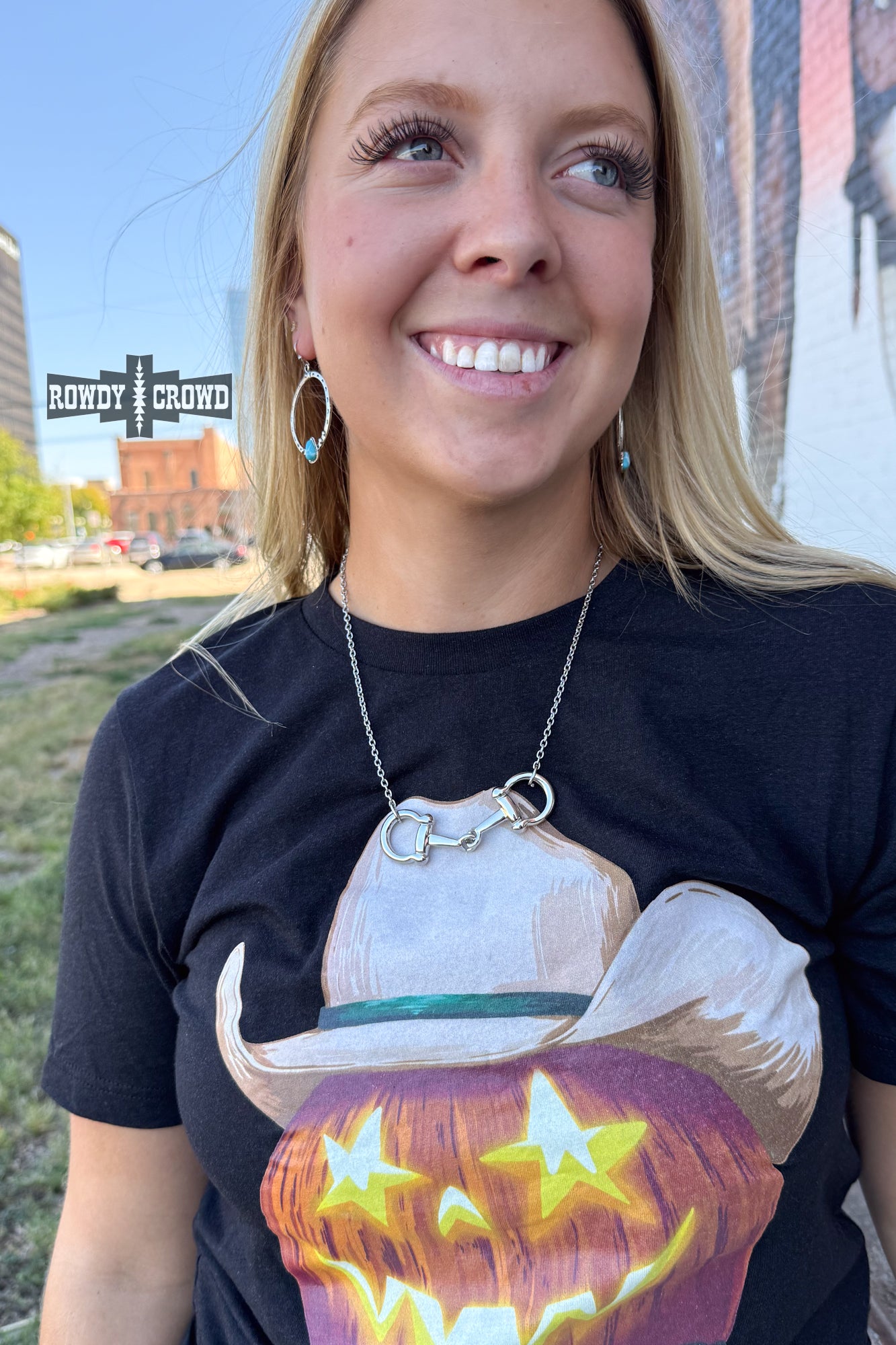 Hey Cowboy Necklace - Cowgirltops.com