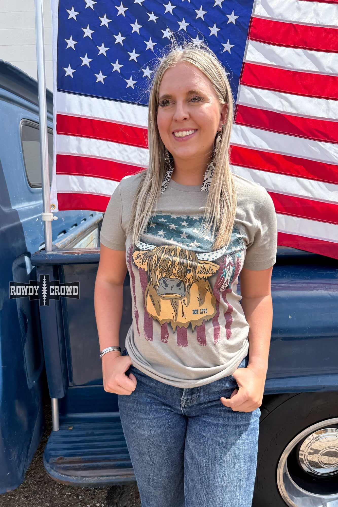 Homeland Highland Tee - Cowgirltops.com