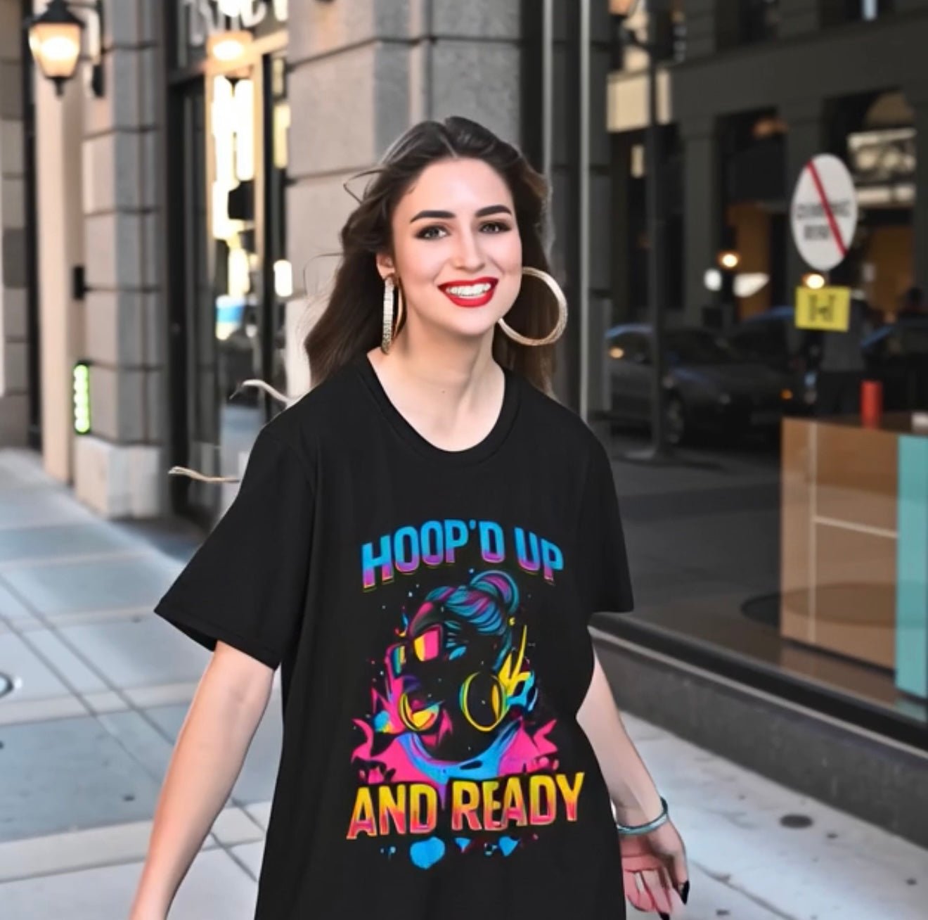 Hoop’d Up and Ready Graphic T-Shirt | - Cowgirltops.com