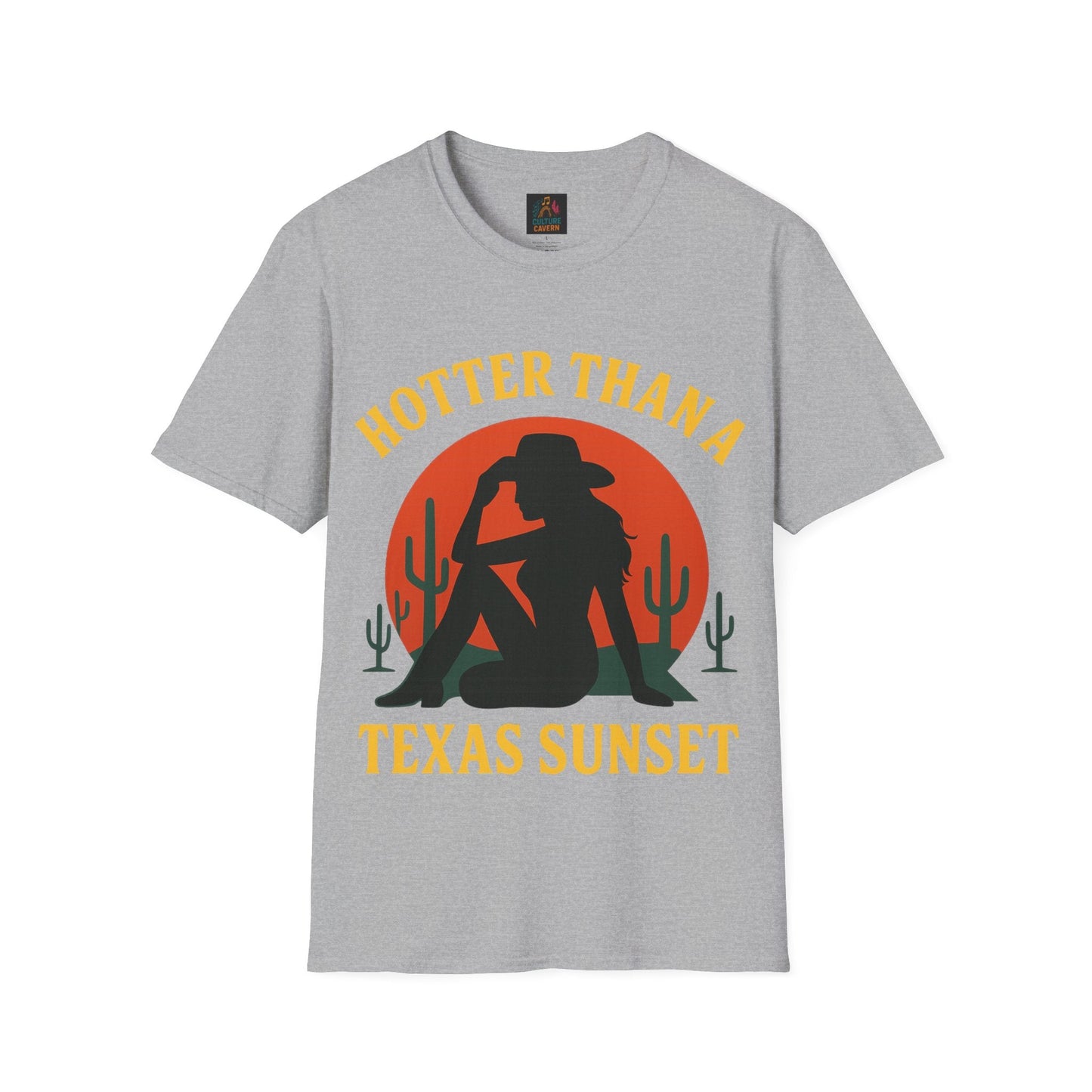 Hotter Than a Texas Sunset Women’s tee - Cowgirltops.com