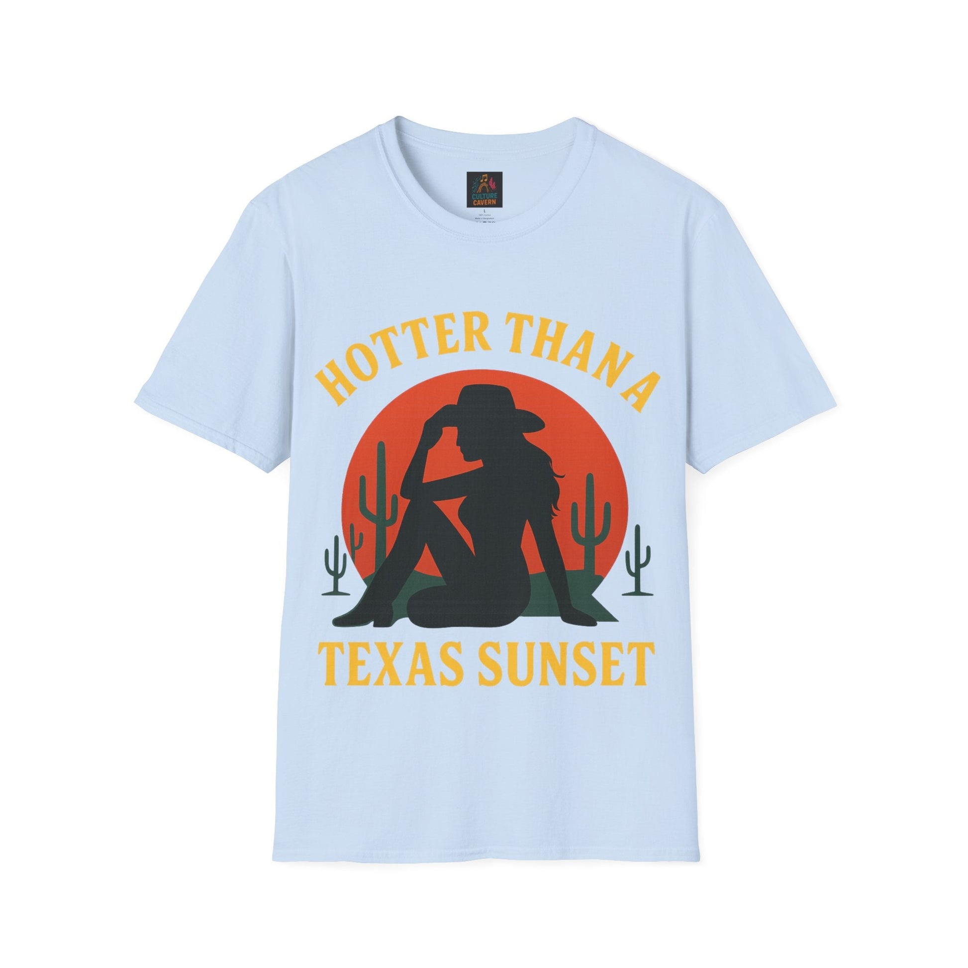 Hotter Than a Texas Sunset Women’s tee - Cowgirltops.com