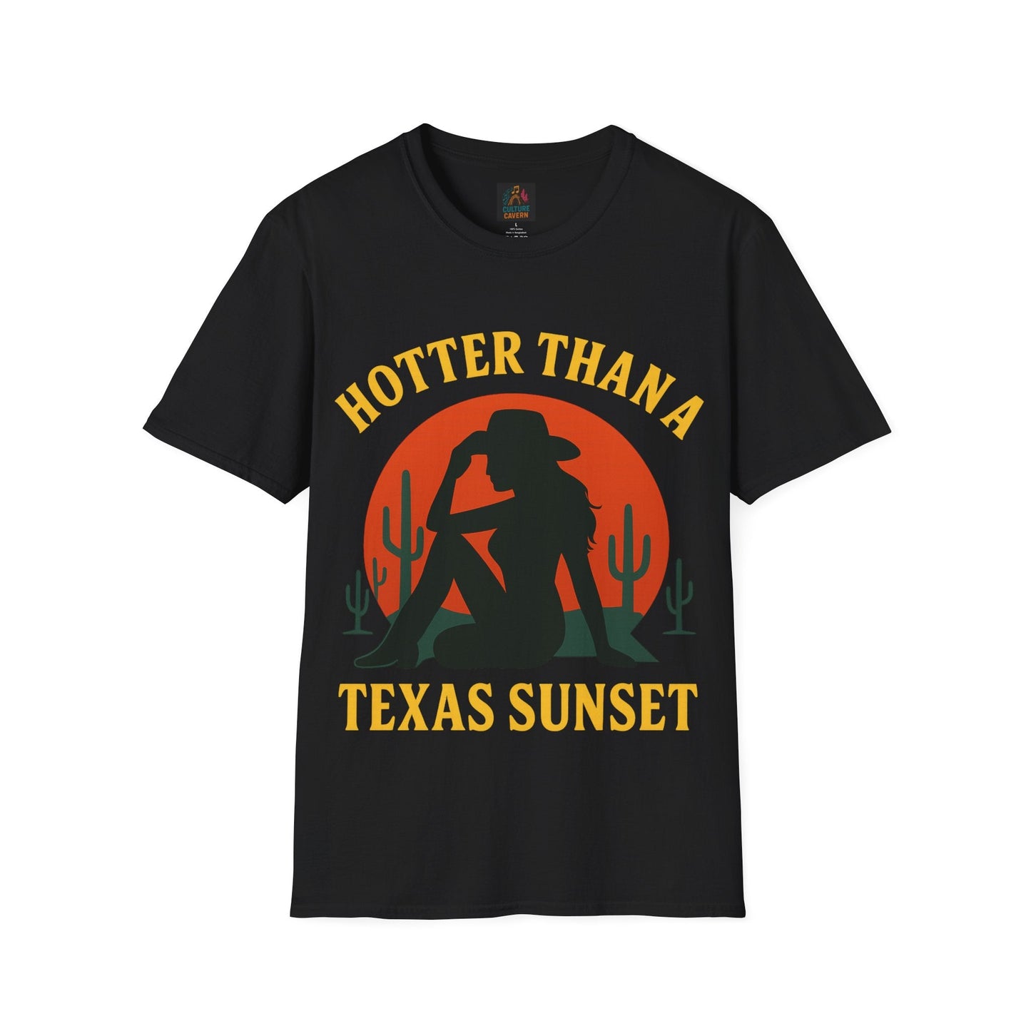 Hotter Than a Texas Sunset Women’s tee - Cowgirltops.com