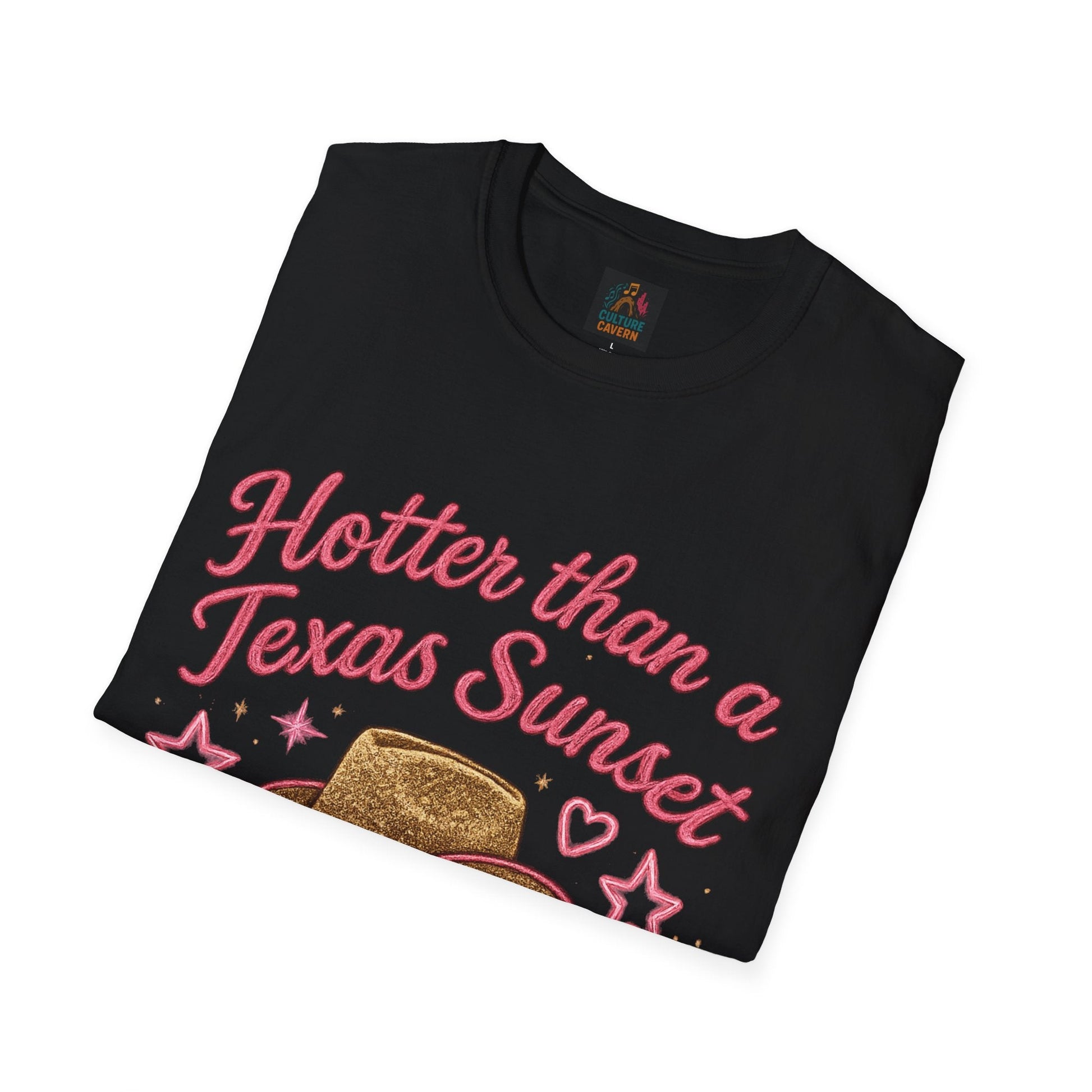 Hotter than a Texas Sunset Womens Tee - Cowgirltops.com