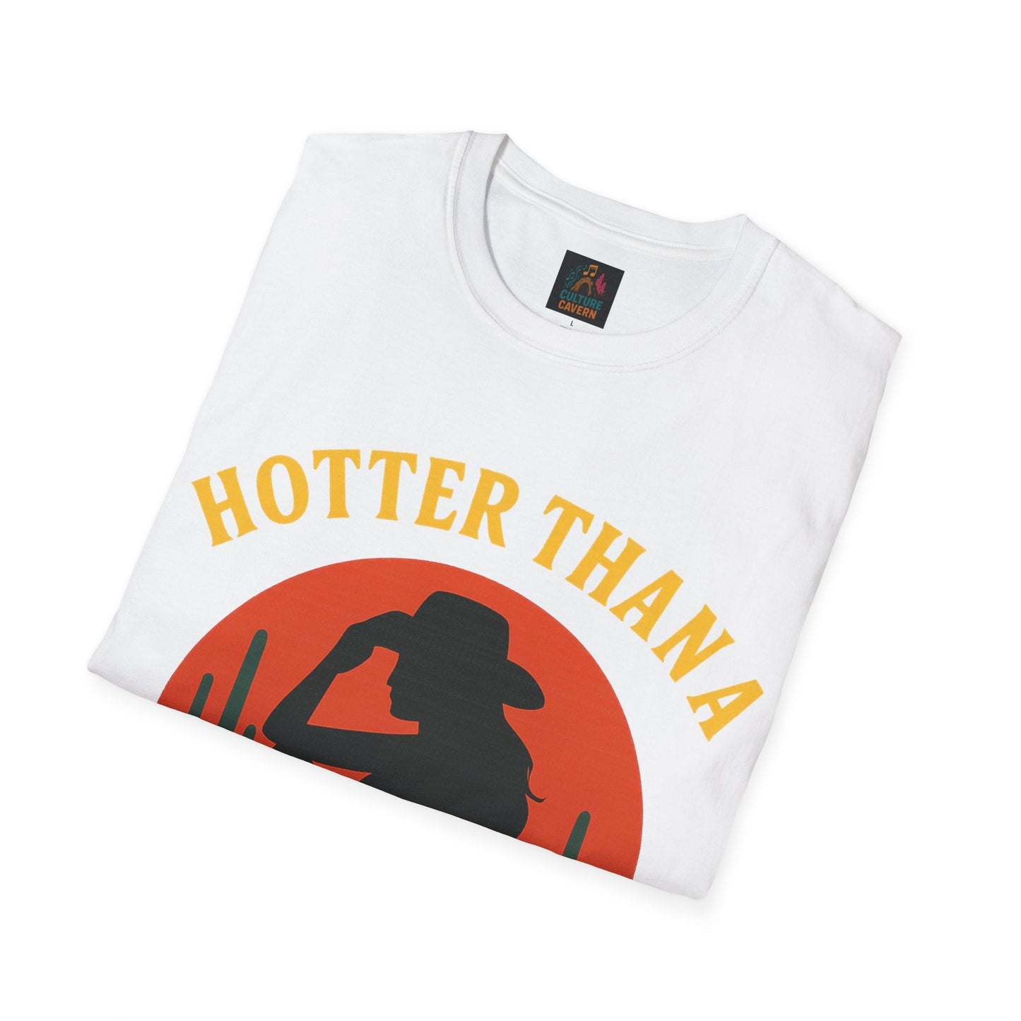 Hotter Than a Texas Sunset Women’s tee - Cowgirltops.com