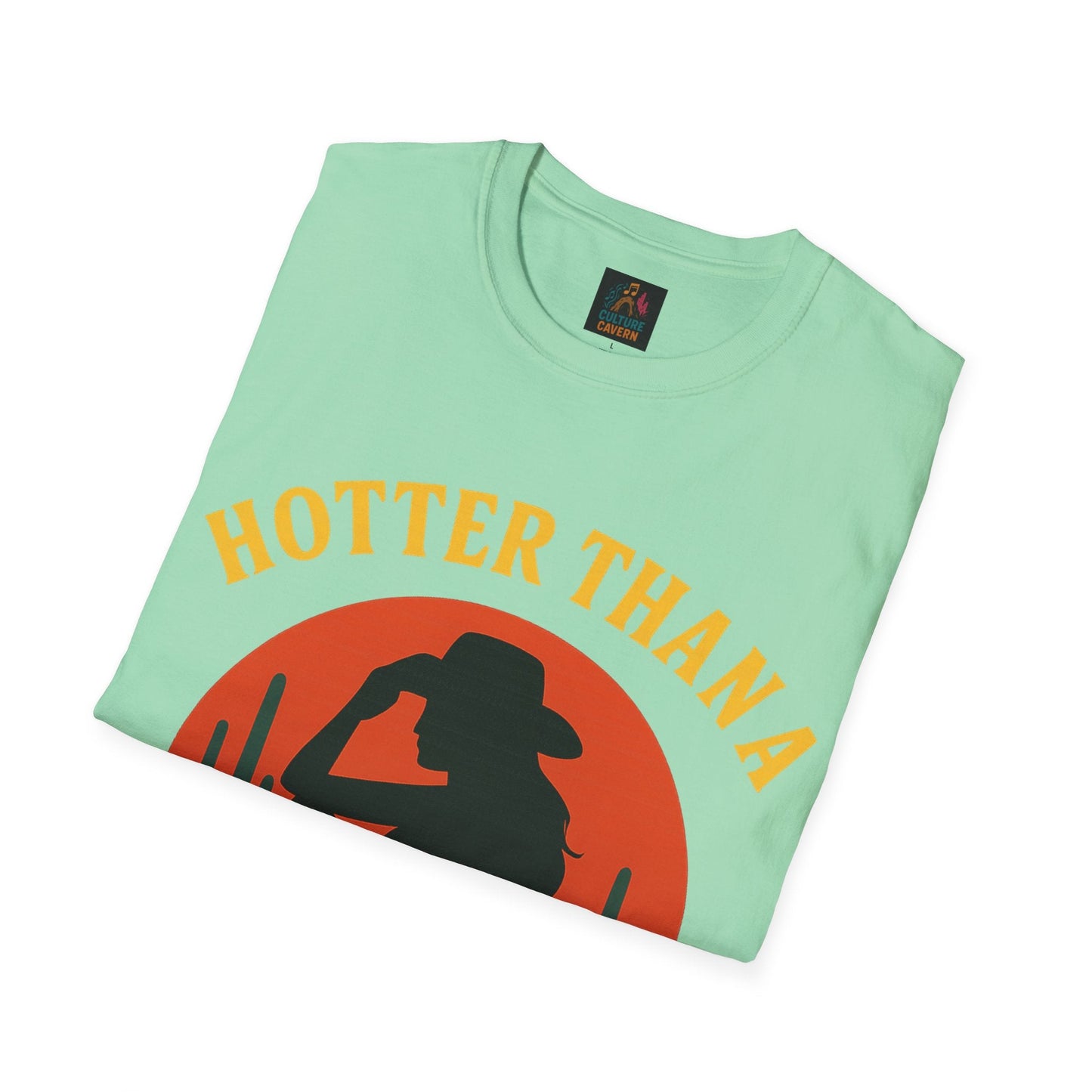 Hotter Than a Texas Sunset Women’s tee - Cowgirltops.com