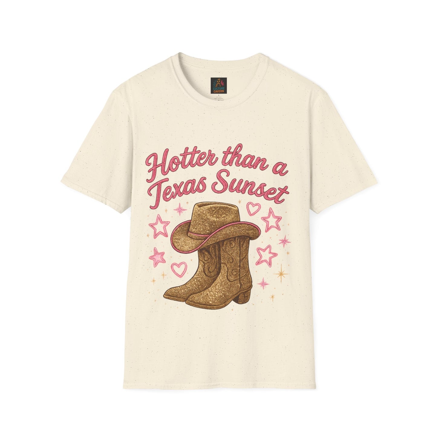 Hotter than a Texas Sunset Womens Tee - Cowgirltops.com