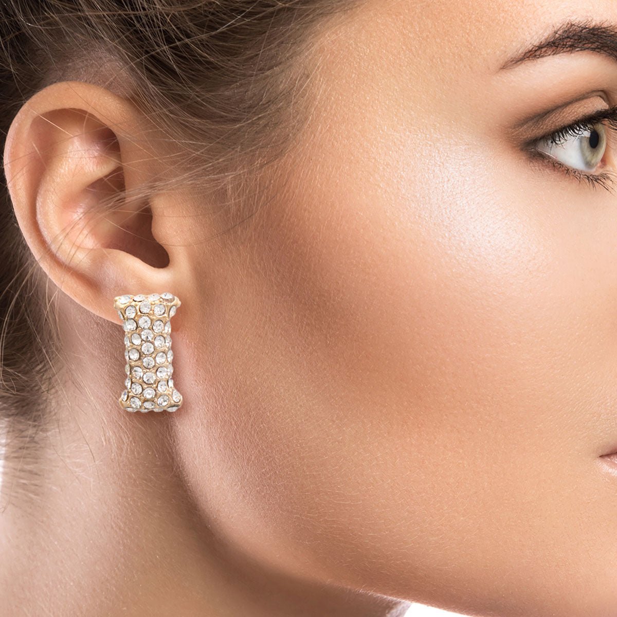 I Initial Rhinestone Studs - Cowgirltops.com