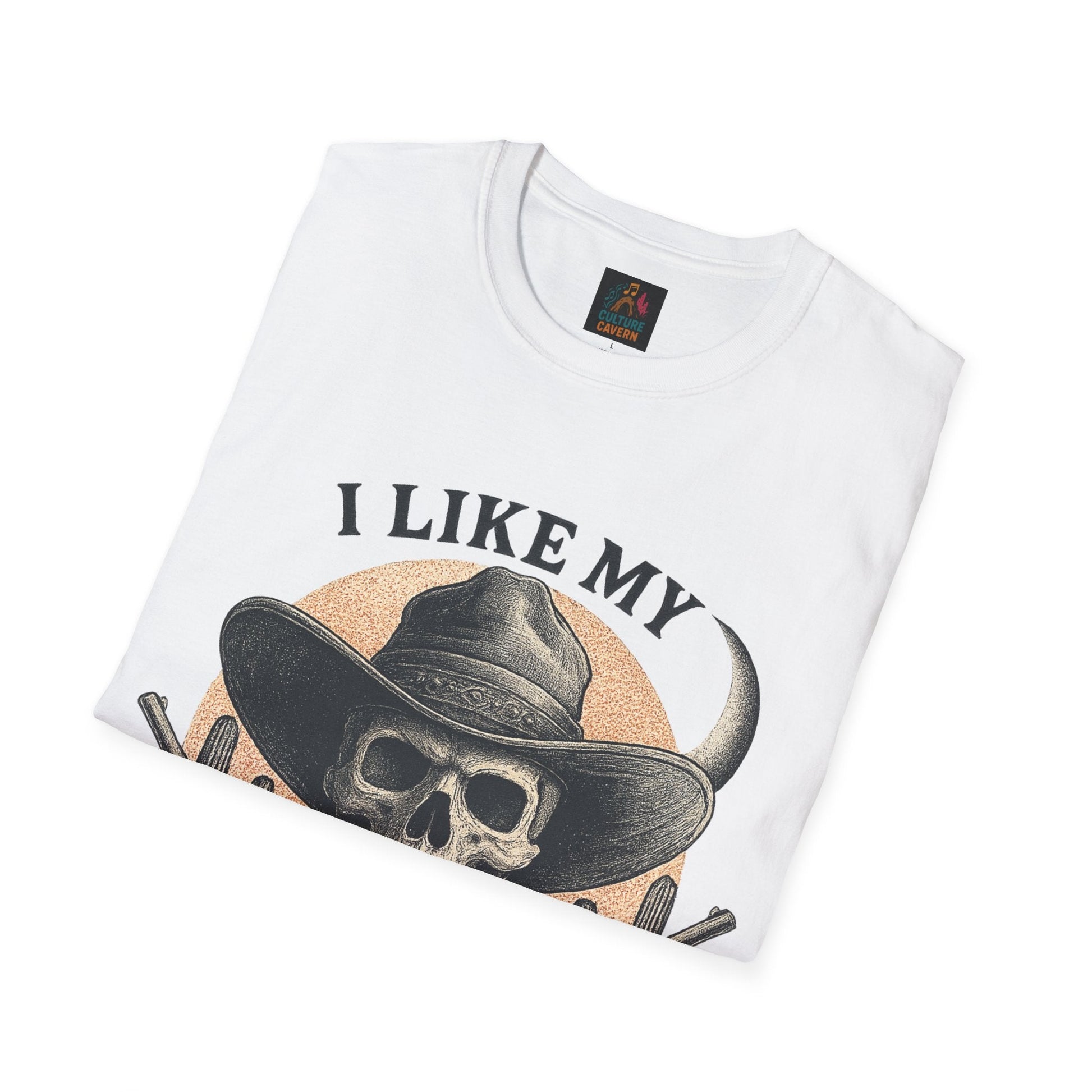 I Like My Cowboys Wild Women’s T-shirt - Cowgirltops.com