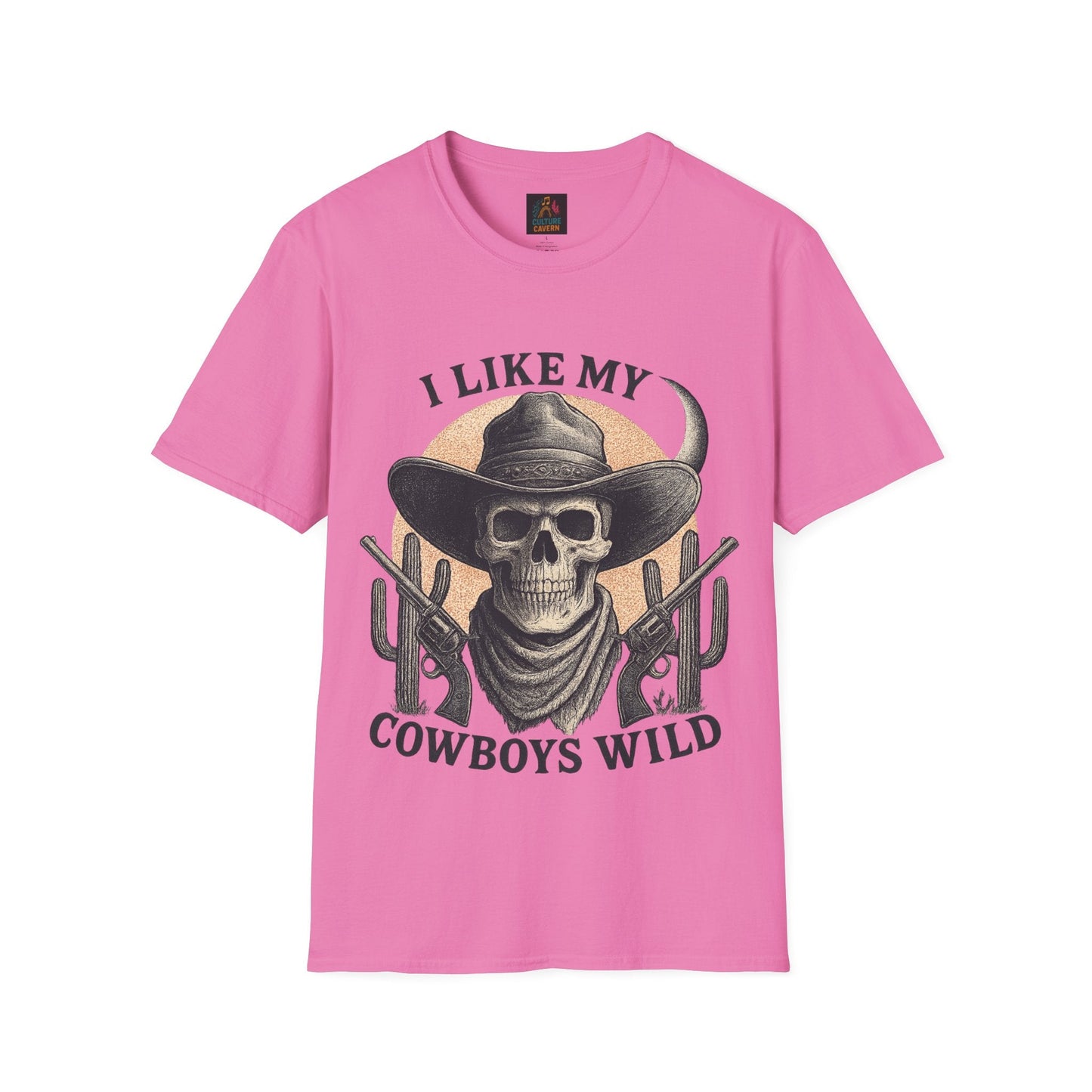 I Like My Cowboys Wild Women’s T-shirt - Cowgirltops.com