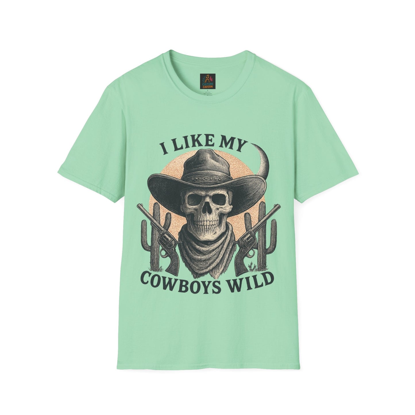 I Like My Cowboys Wild Women’s T-shirt - Cowgirltops.com