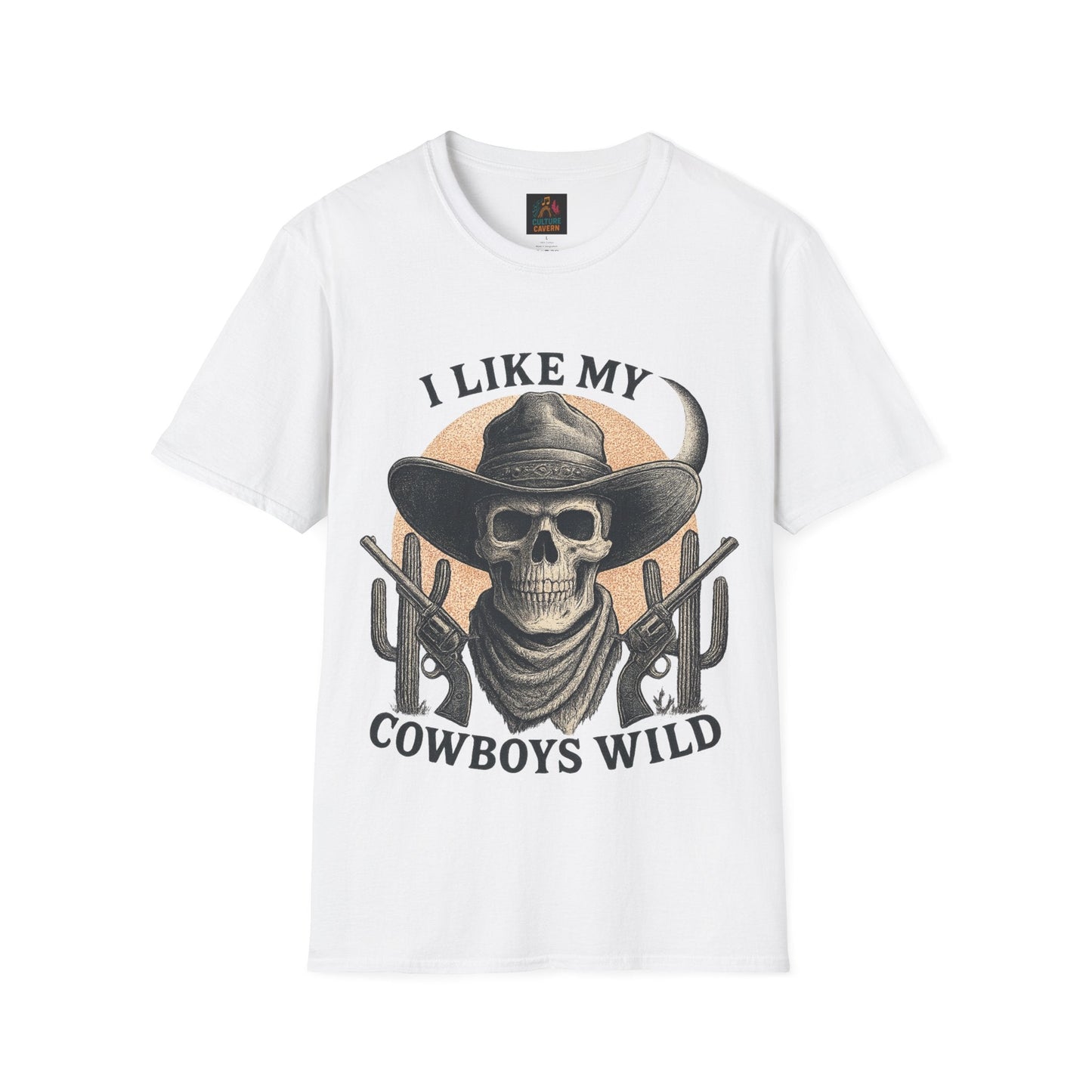 I Like My Cowboys Wild Women’s T-shirt - Cowgirltops.com