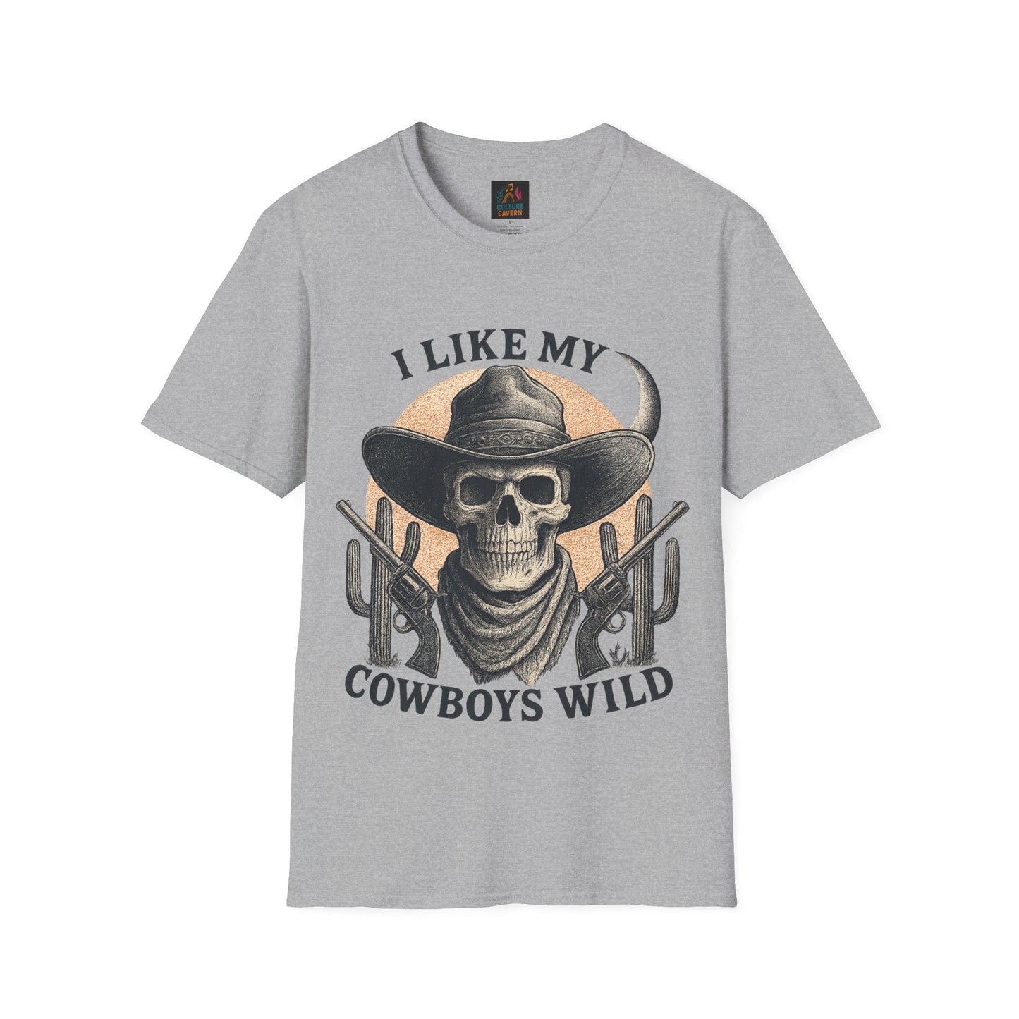 I Like My Cowboys Wild Women’s T-shirt - Cowgirltops.com
