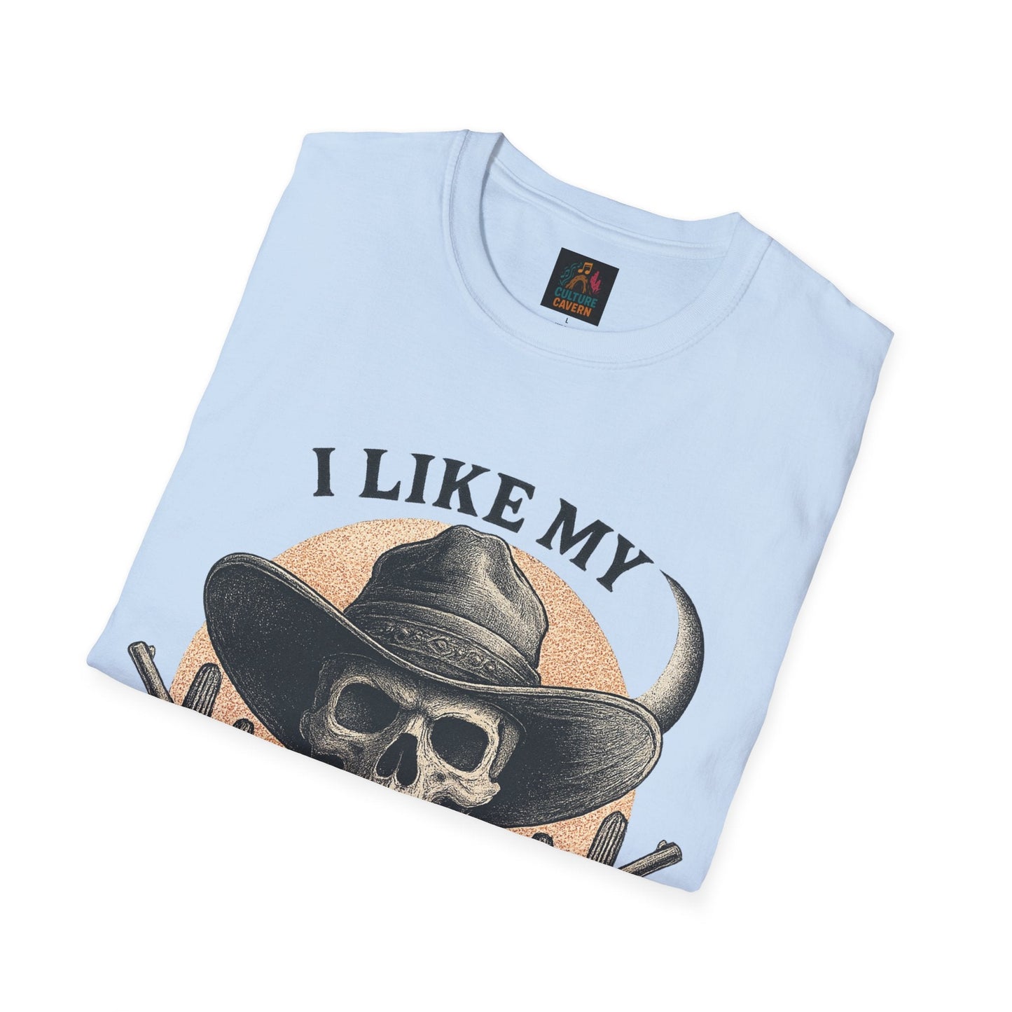 I Like My Cowboys Wild Women’s T-shirt - Cowgirltops.com
