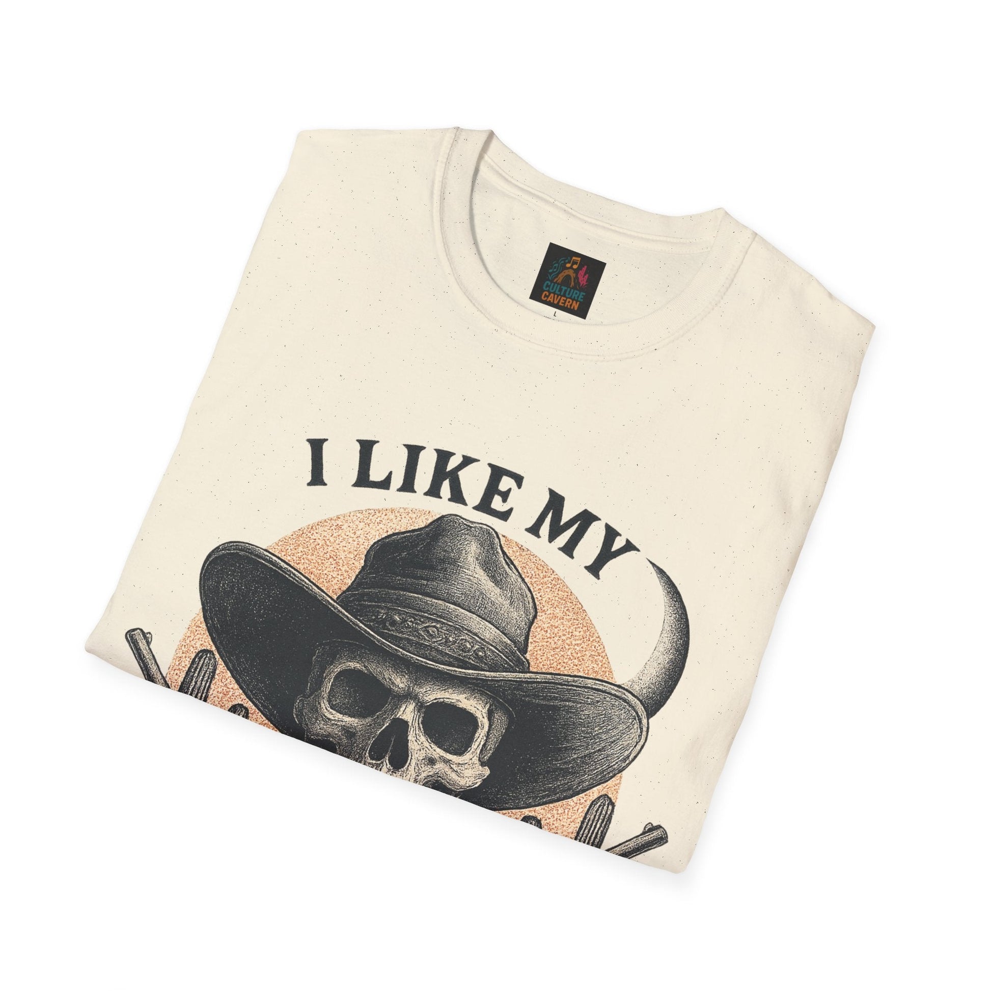 I Like My Cowboys Wild Women’s T-shirt - Cowgirltops.com