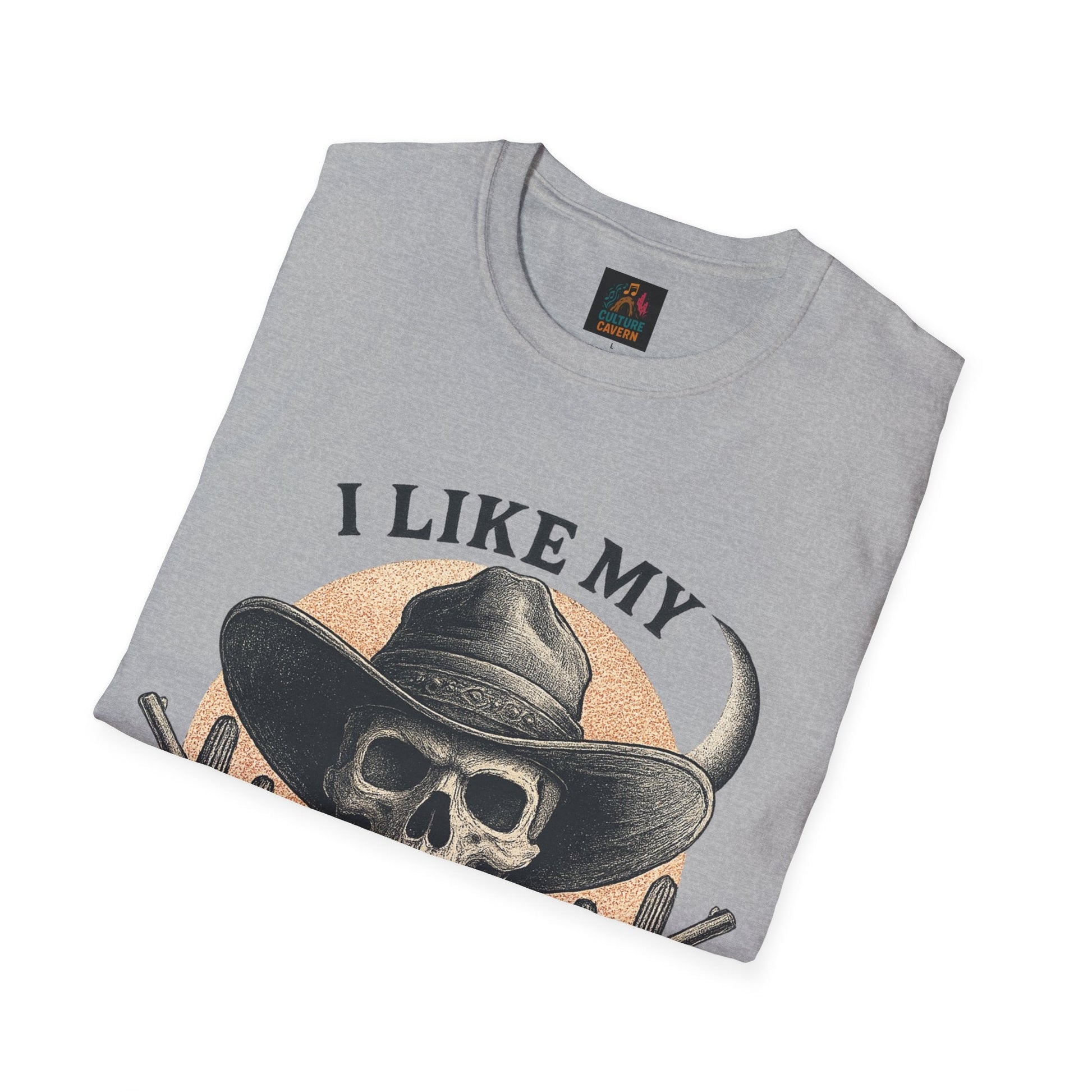 I Like My Cowboys Wild Women’s T-shirt - Cowgirltops.com