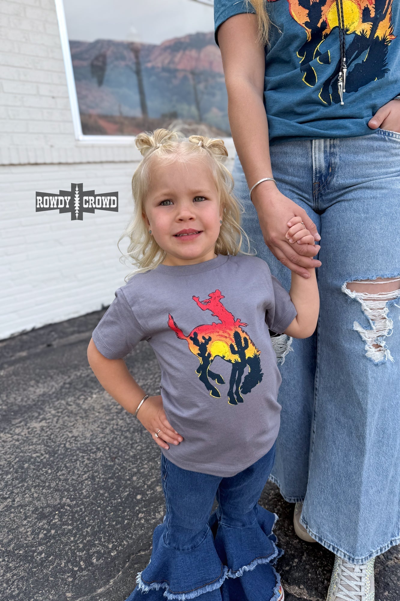 KIDS Bowie Bronc Tee - Cowgirltops.com