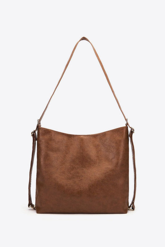 Large PU Leather Crossbody Bag - Cowgirltops.com