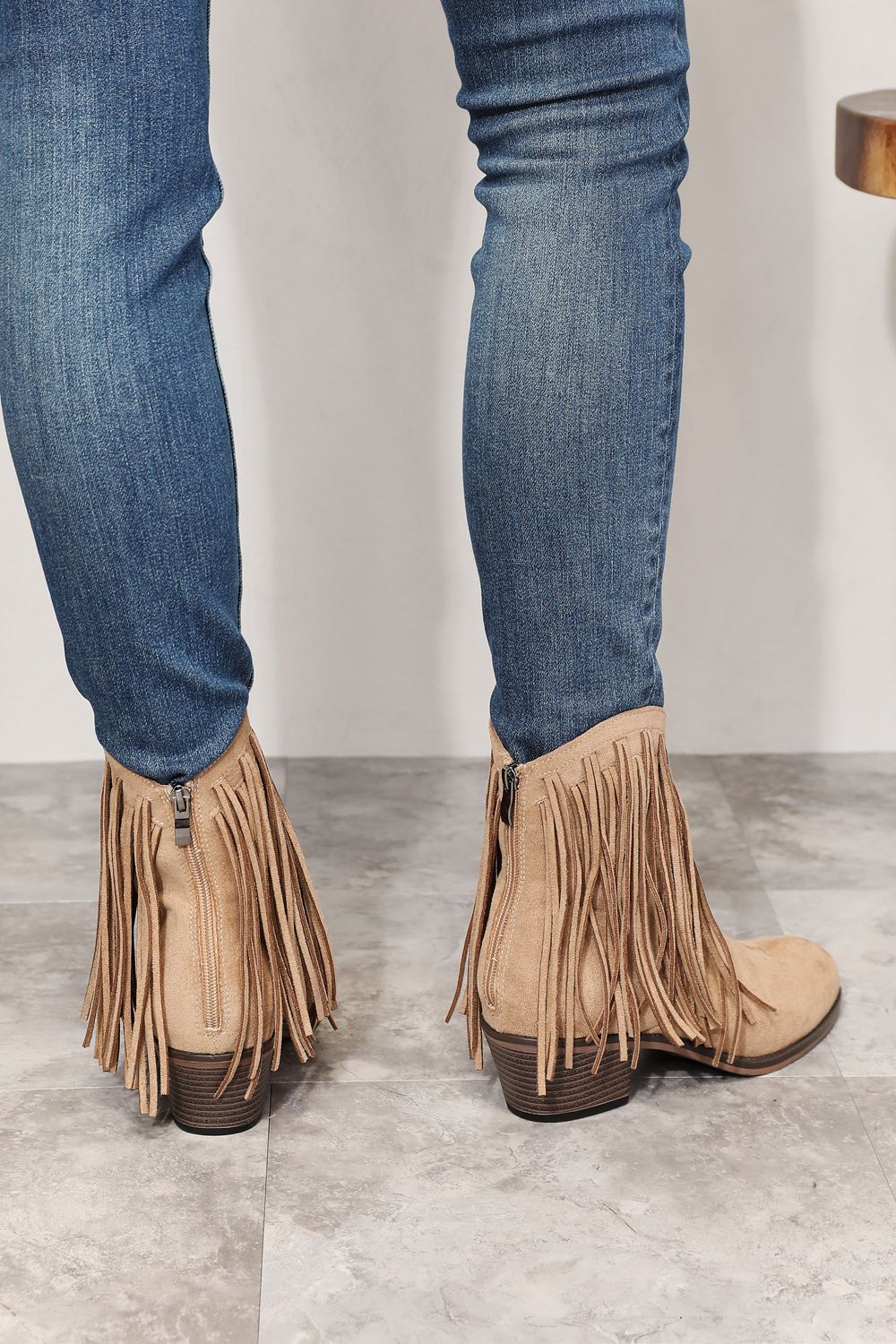 Legend Women's Fringe Cowboy Western Ankle Boots - Cowgirltops.com