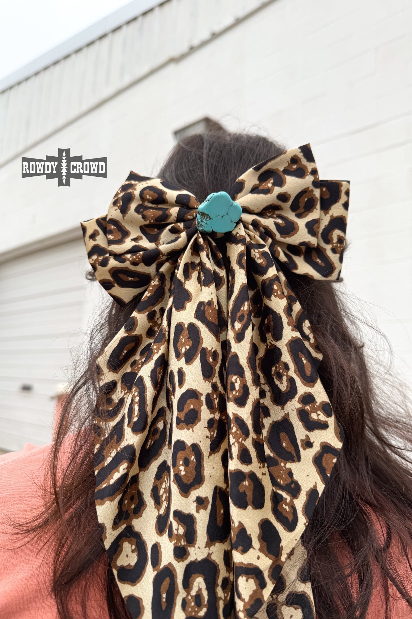 Loungin' Leopard Bow - Cowgirltops.com