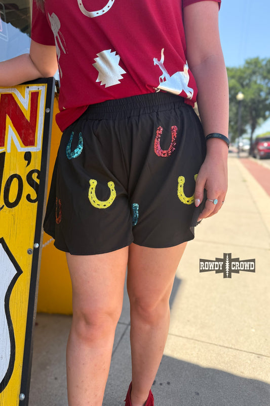 Lucky Buck Shorts - Cowgirltops.com