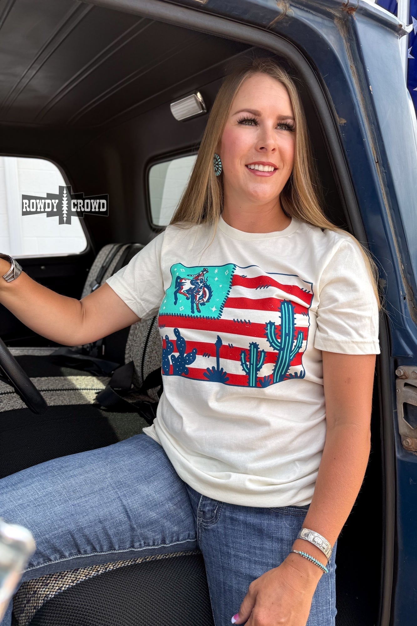 Made in America Tee - Cowgirltops.com
